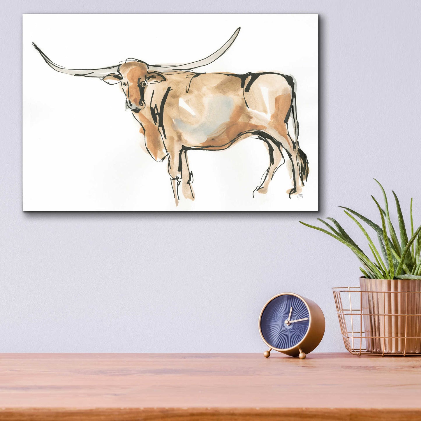 Epic Art  'Longhorn II' by Chris Paschke,16x12