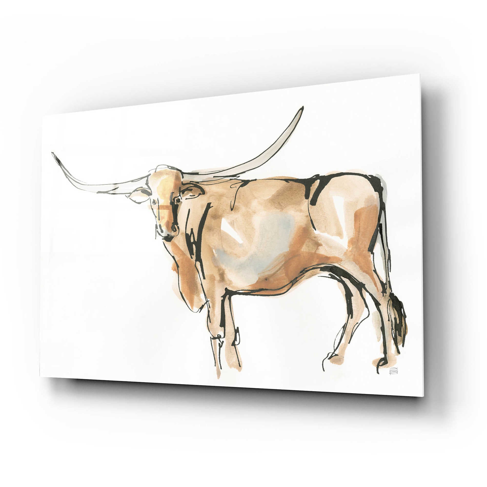 Epic Art  'Longhorn II' by Chris Paschke,24x16