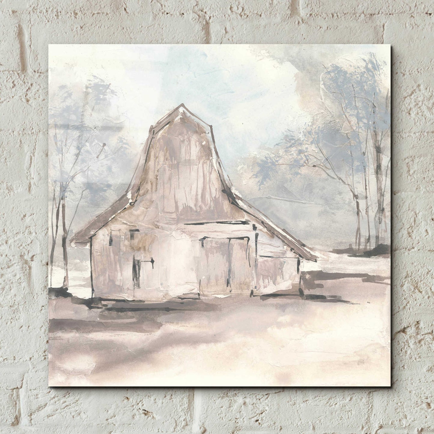 Epic Art  'Barn VI' by Chris Paschke,12x12