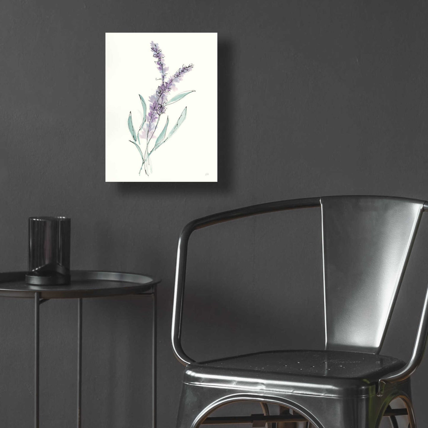 Epic Art 'Lavender IV' by Chris Paschke, Acrylic Glass Wall Art,12x16