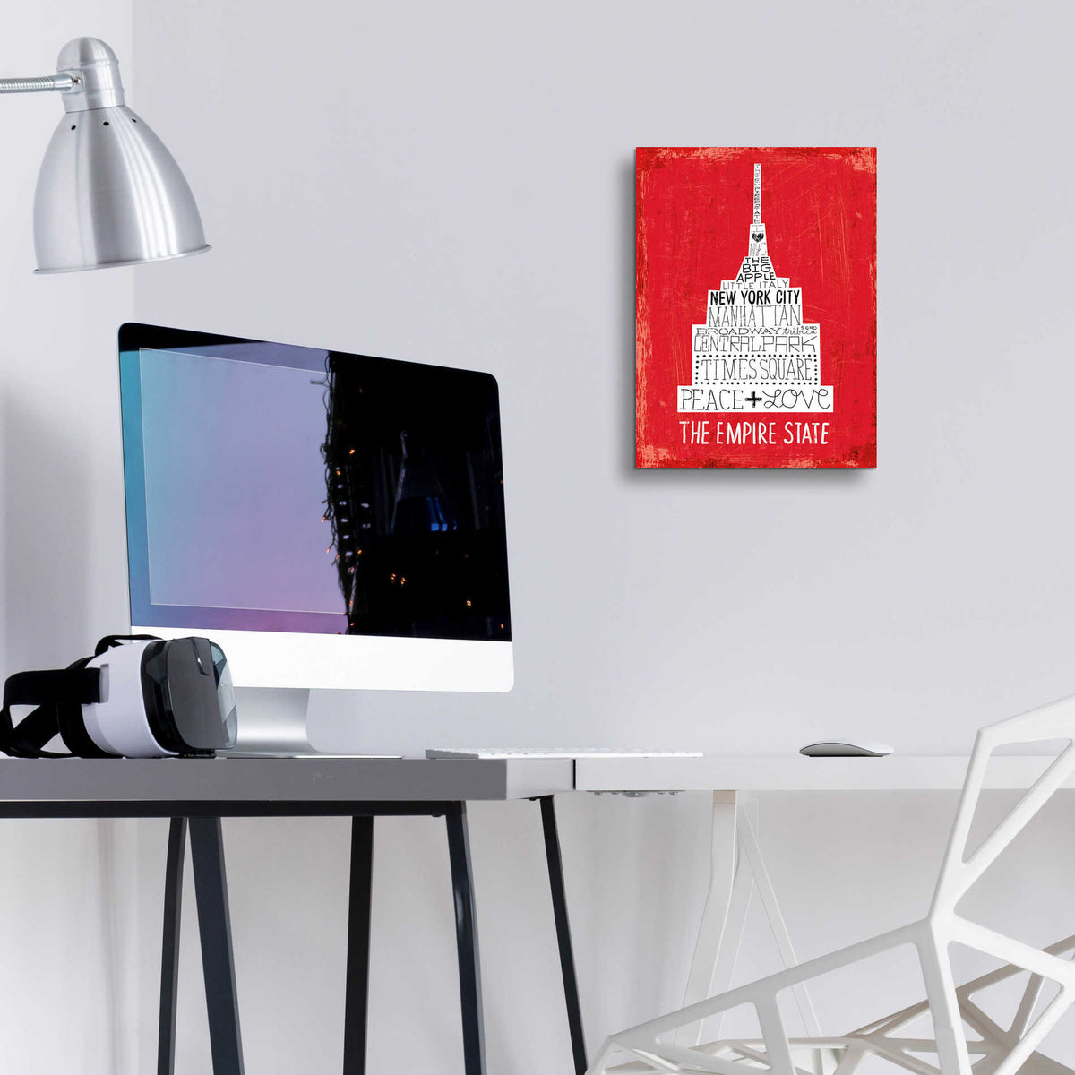 Epic Art 'Iconic NYC IV' by Michael Mullan, Acrylic Glass Wall Art,12x16