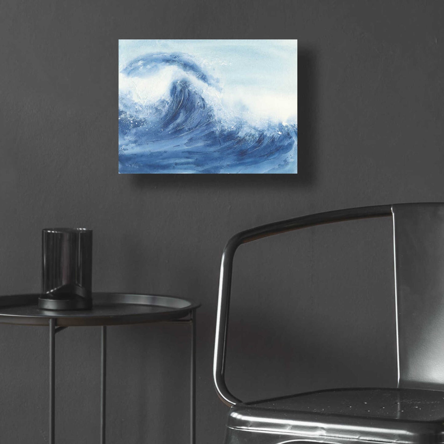 Epic Art 'Waves II' by Chris Paschke, Acrylic Glass Wall Art,16x12