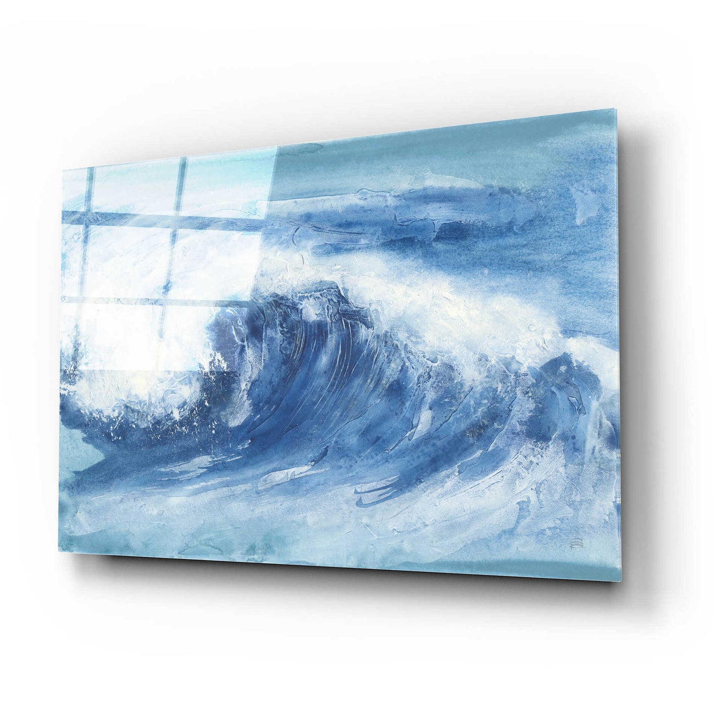 Epic Art 'In the Blue II' by Chris Paschke, Acrylic Glass Wall Art,24x16