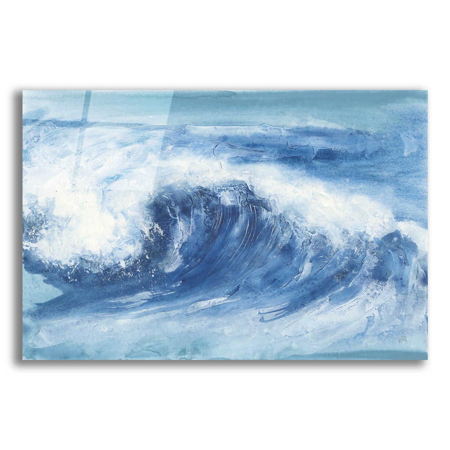 Epic Art 'In the Blue II' by Chris Paschke, Acrylic Glass Wall Art