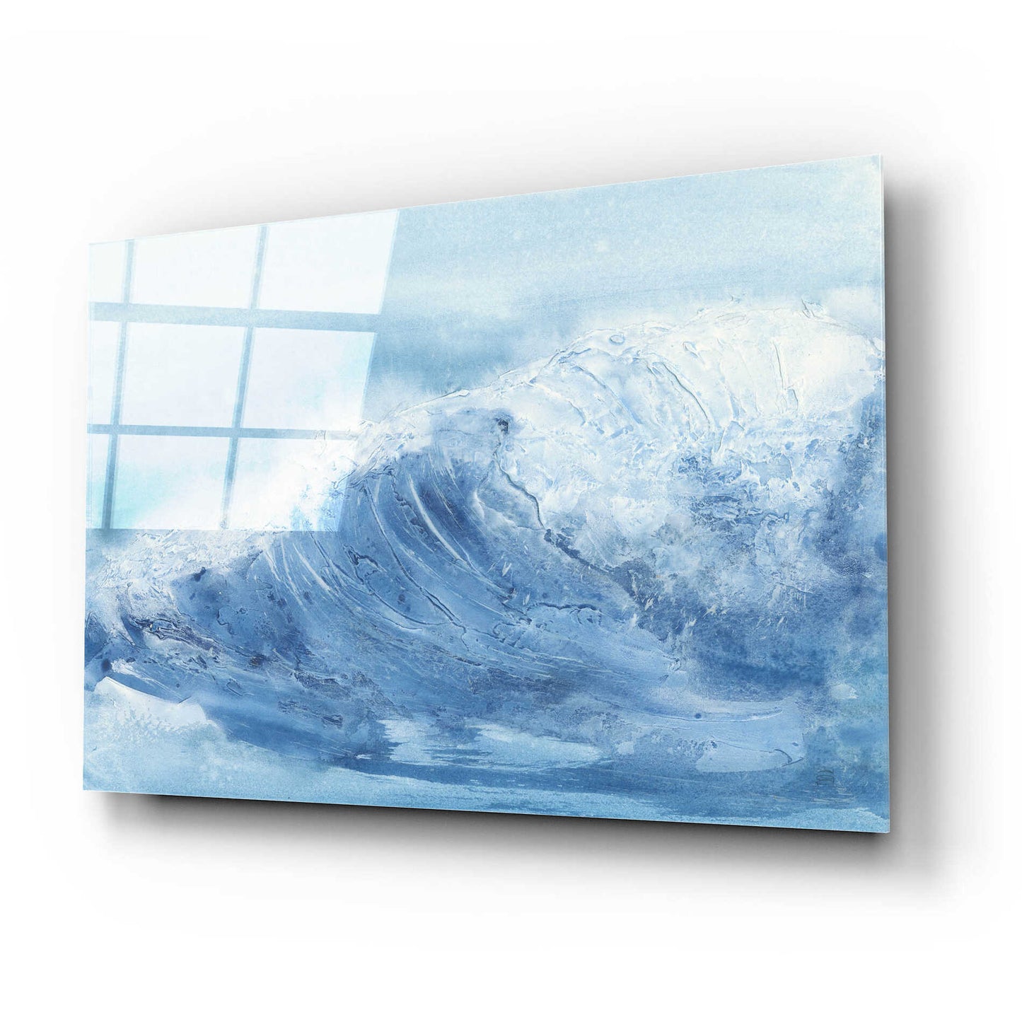 Epic Art 'In the Blue III' by Chris Paschke, Acrylic Glass Wall Art,24x16