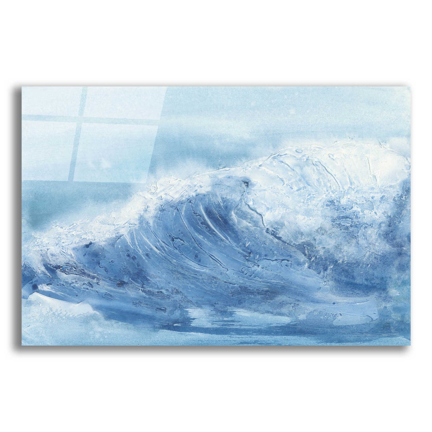 Epic Art 'In the Blue III' by Chris Paschke, Acrylic Glass Wall Art,24x16