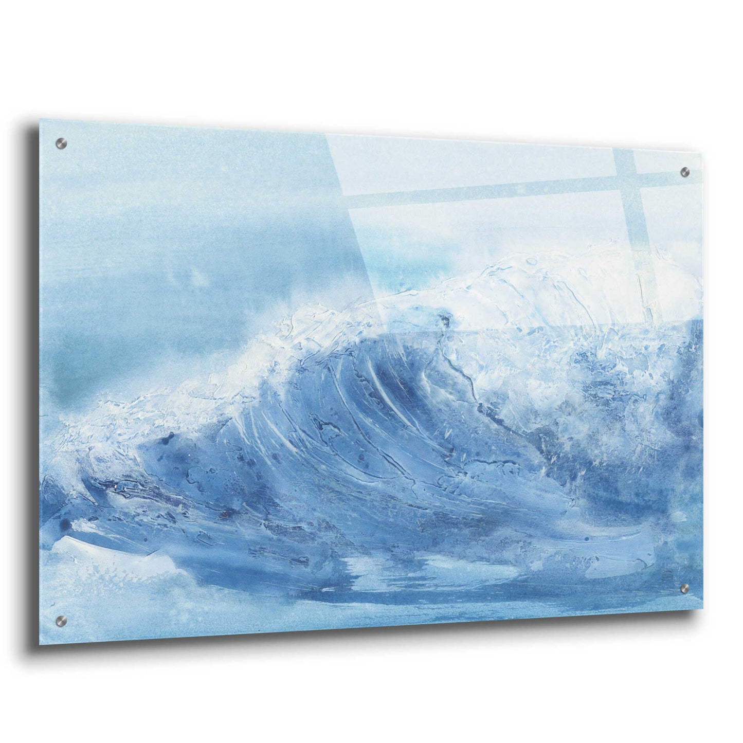 Epic Art 'In the Blue III' by Chris Paschke, Acrylic Glass Wall Art,36x24