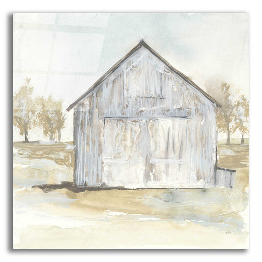 Epic Art 'White Barn I' by Chris Paschke, Acrylic Glass Wall Art