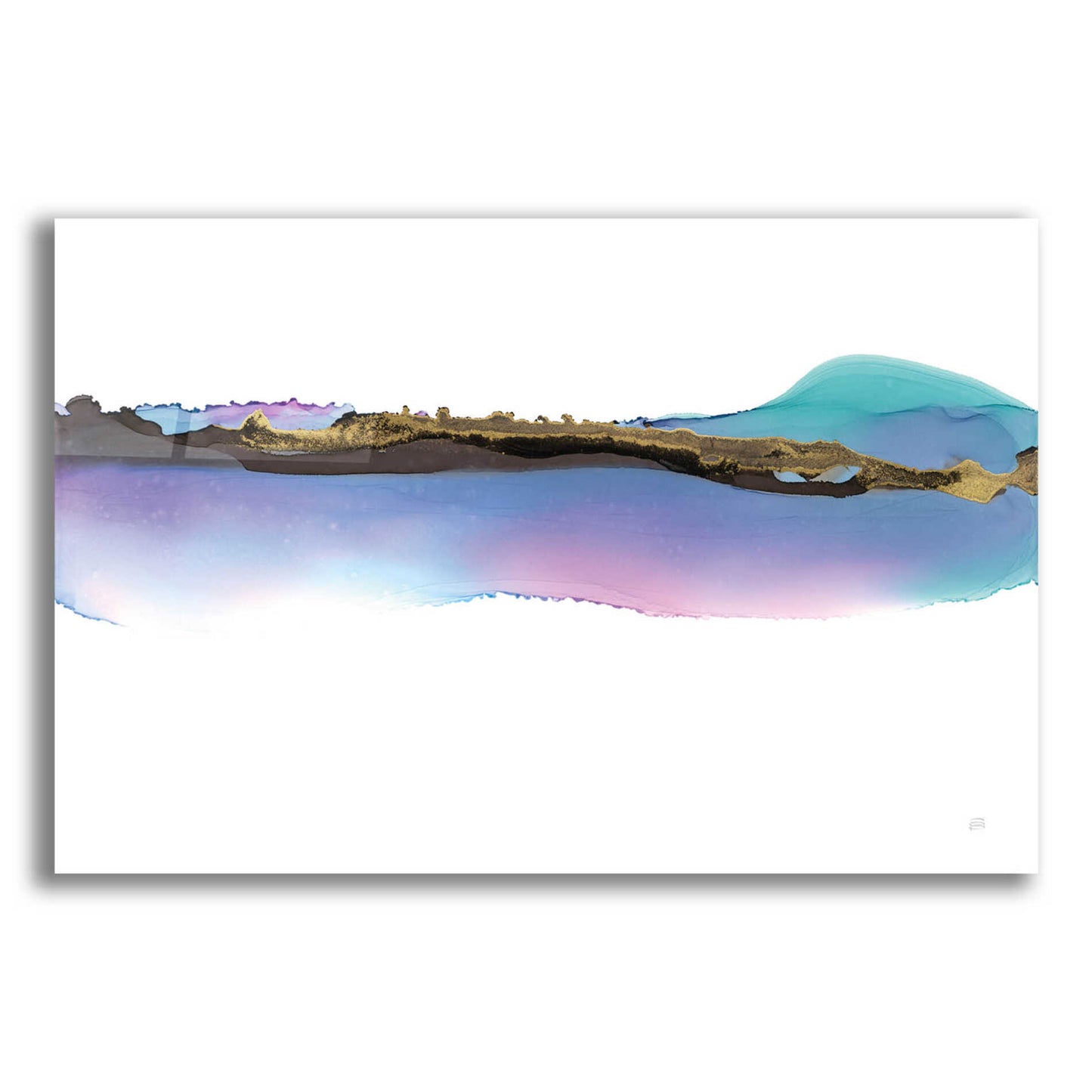 Epic Art 'Island' by Chris Paschke, Acrylic Glass Wall Art,16x12