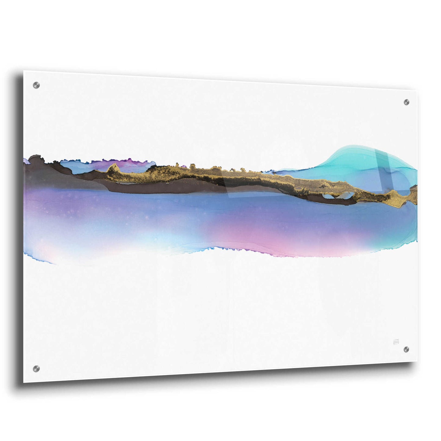 Epic Art 'Island' by Chris Paschke, Acrylic Glass Wall Art,36x24