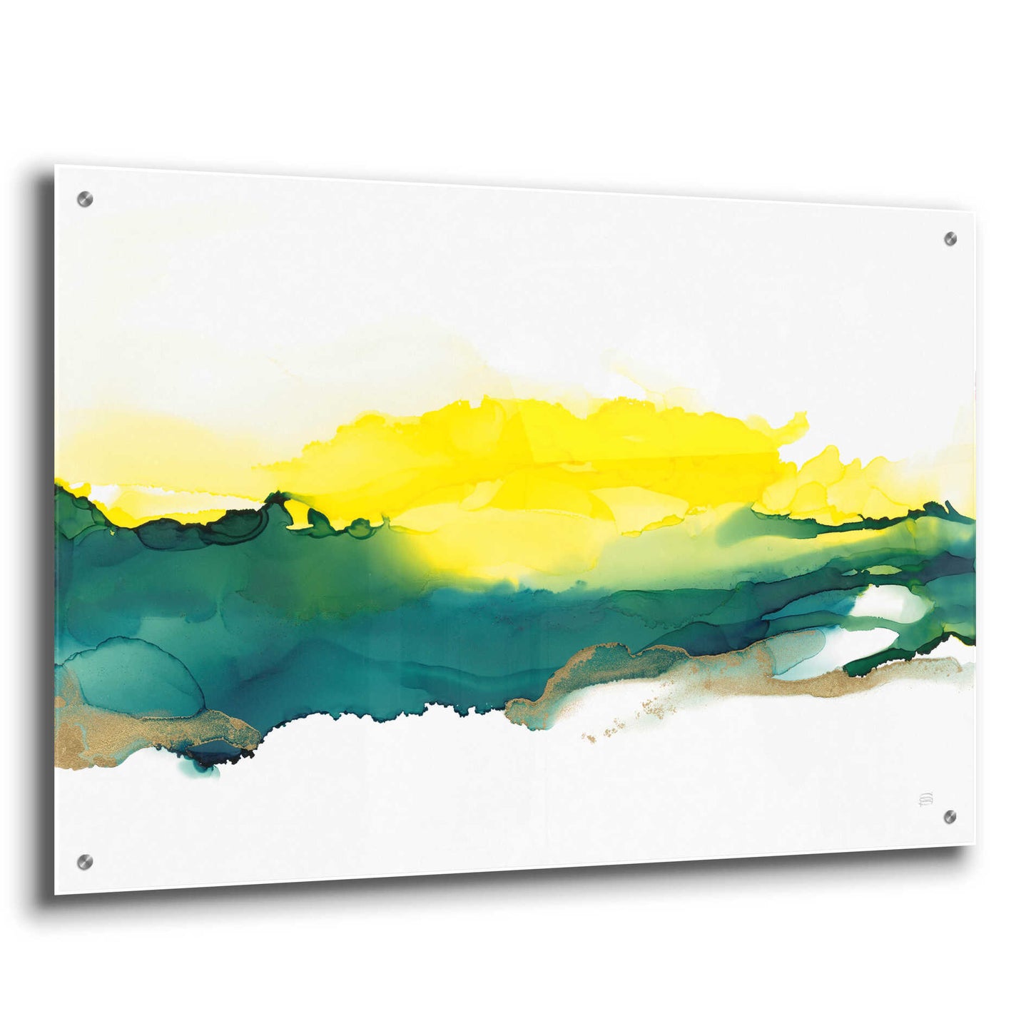 Epic Art 'Sunrise' by Chris Paschke, Acrylic Glass Wall Art,36x24