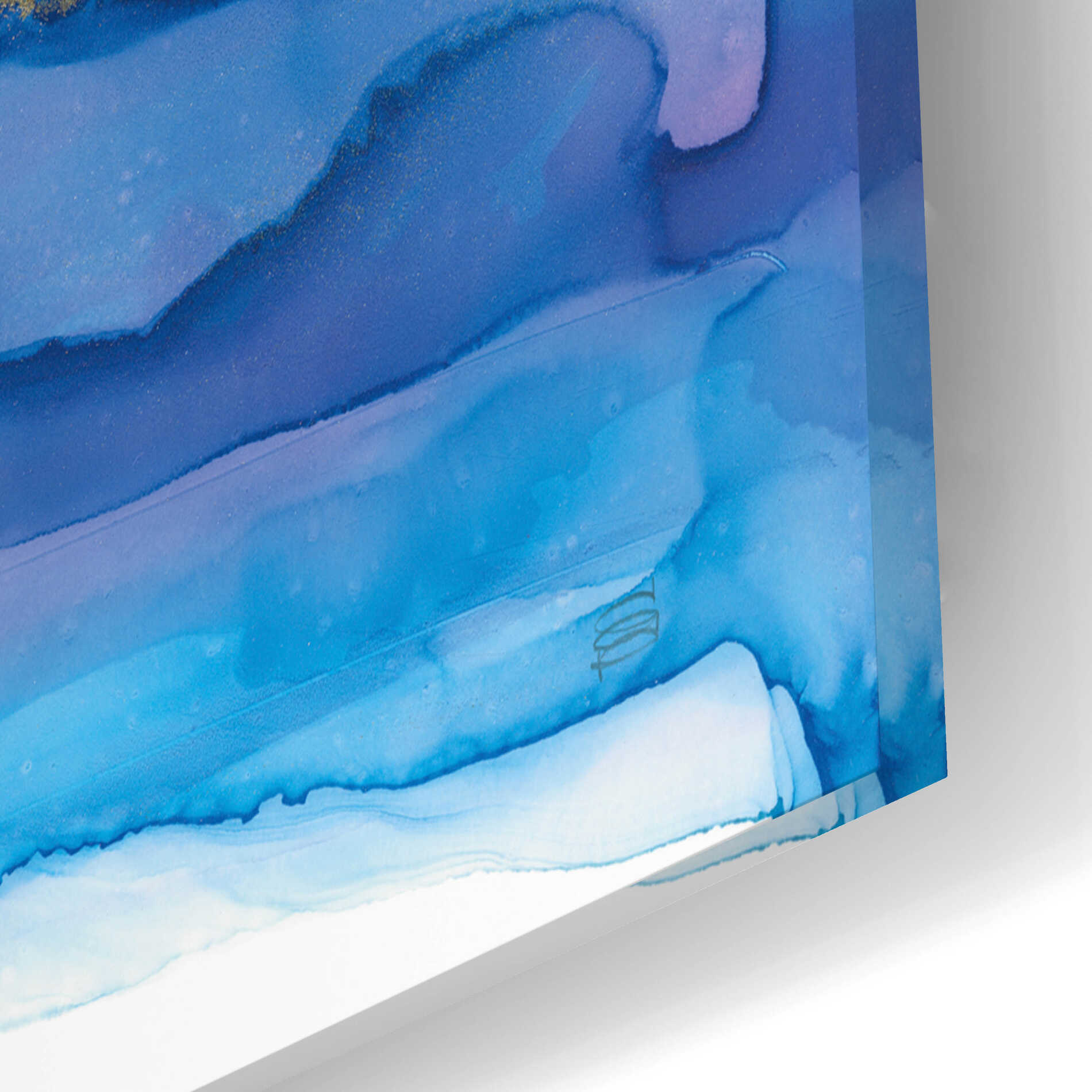Epic Art 'Coastal Ink I' by Chris Paschke, Acrylic Glass Wall Art,24x16