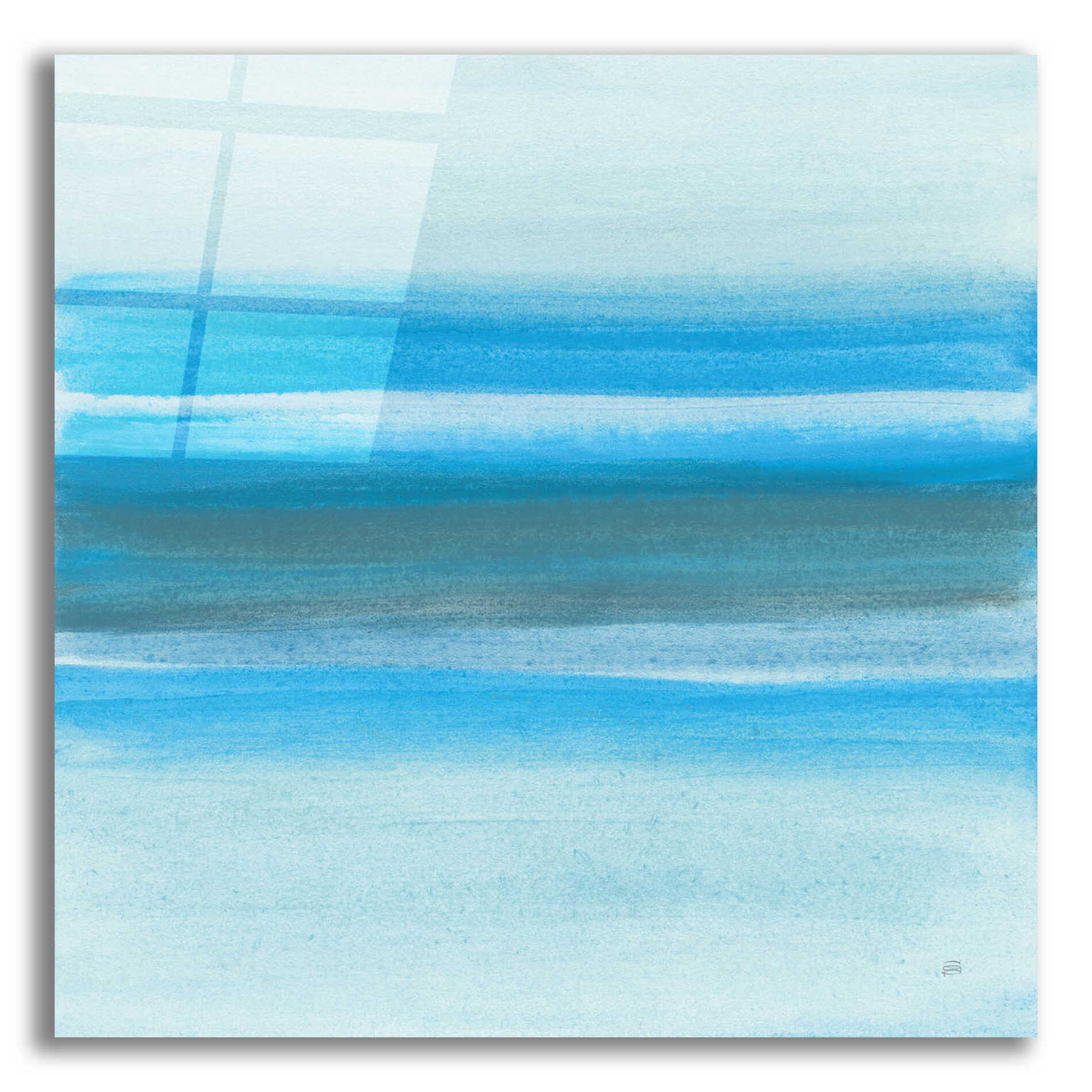 Epic Art 'Coastal Abstraction III' by Chris Paschke, Acrylic Glass Wall Art