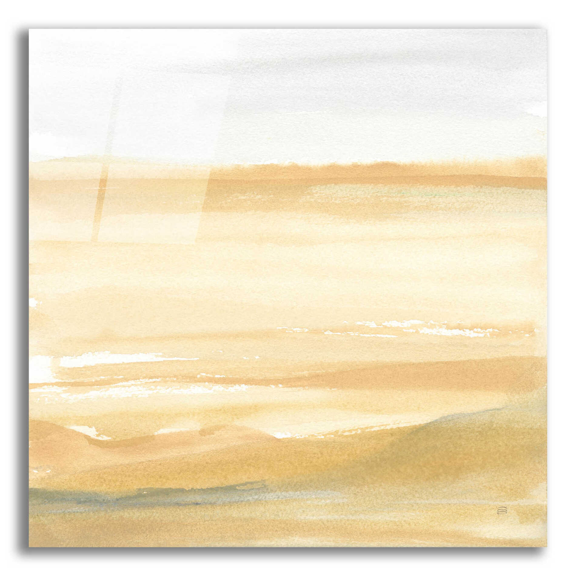 Epic Art 'Ochre Sands II' by Chris Paschke, Acrylic Glass Wall Art