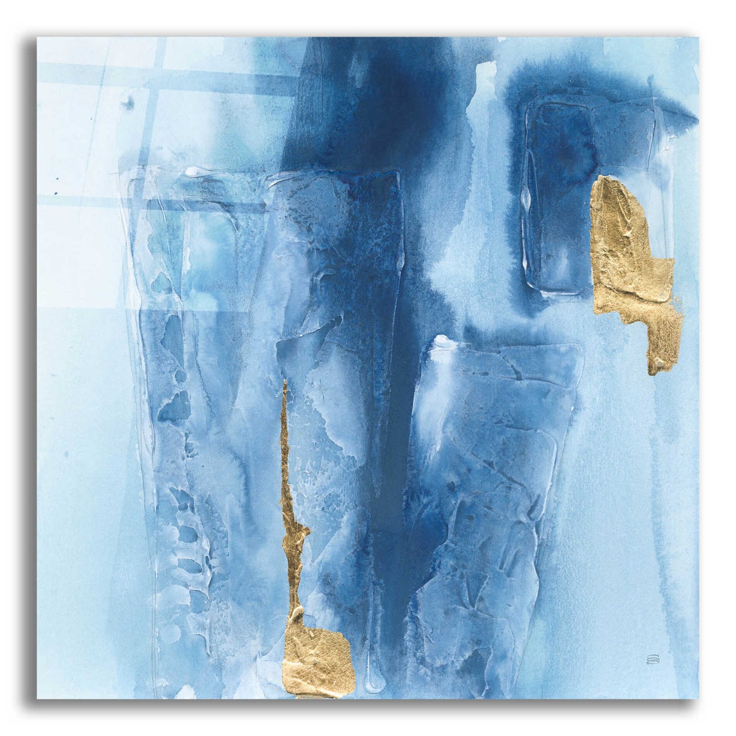 Epic Art 'Glacier II' by Chris Paschke, Acrylic Glass Wall Art,24x24