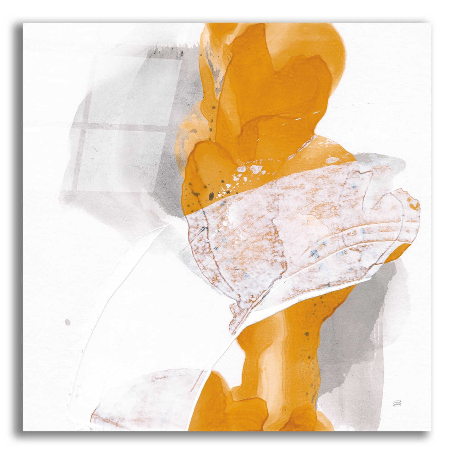 Epic Art 'Amber Wash III' by Chris Paschke, Acrylic Glass Wall Art,24x24
