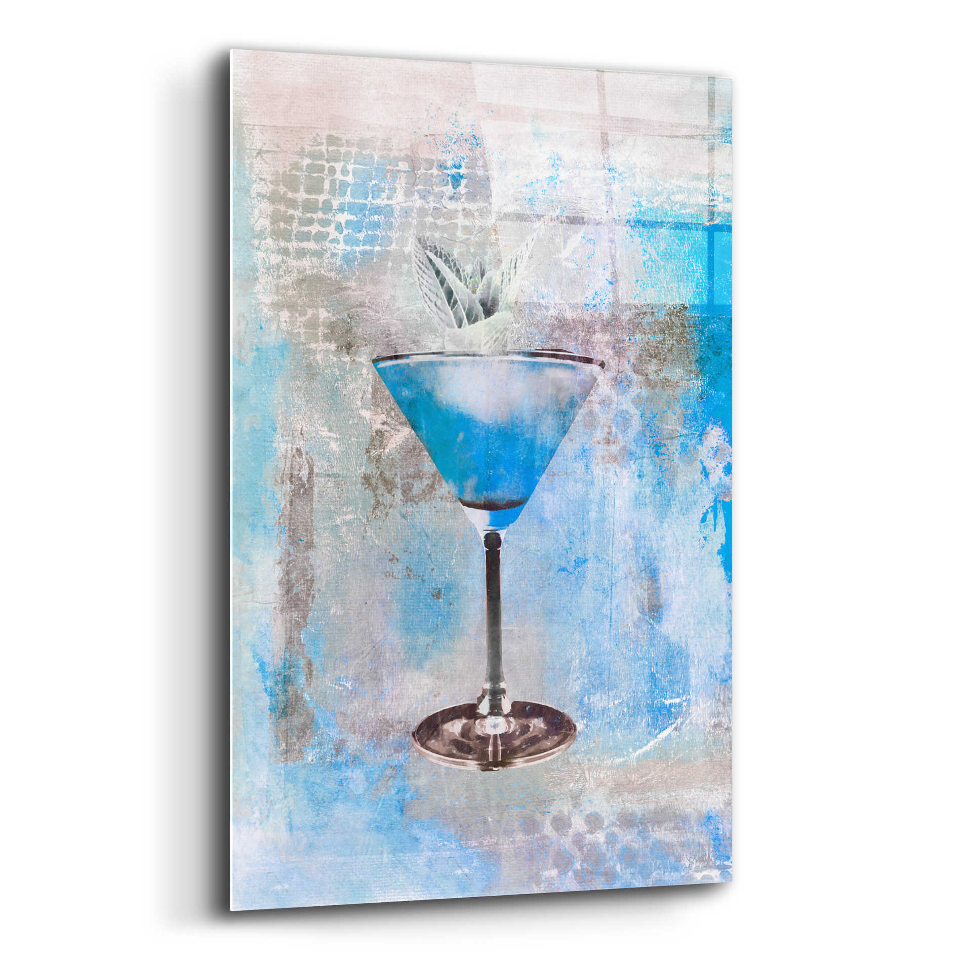 Epic Art 'Happy Sundowner' by Andrea Haase Acrylic Glass Wall Art,12x16