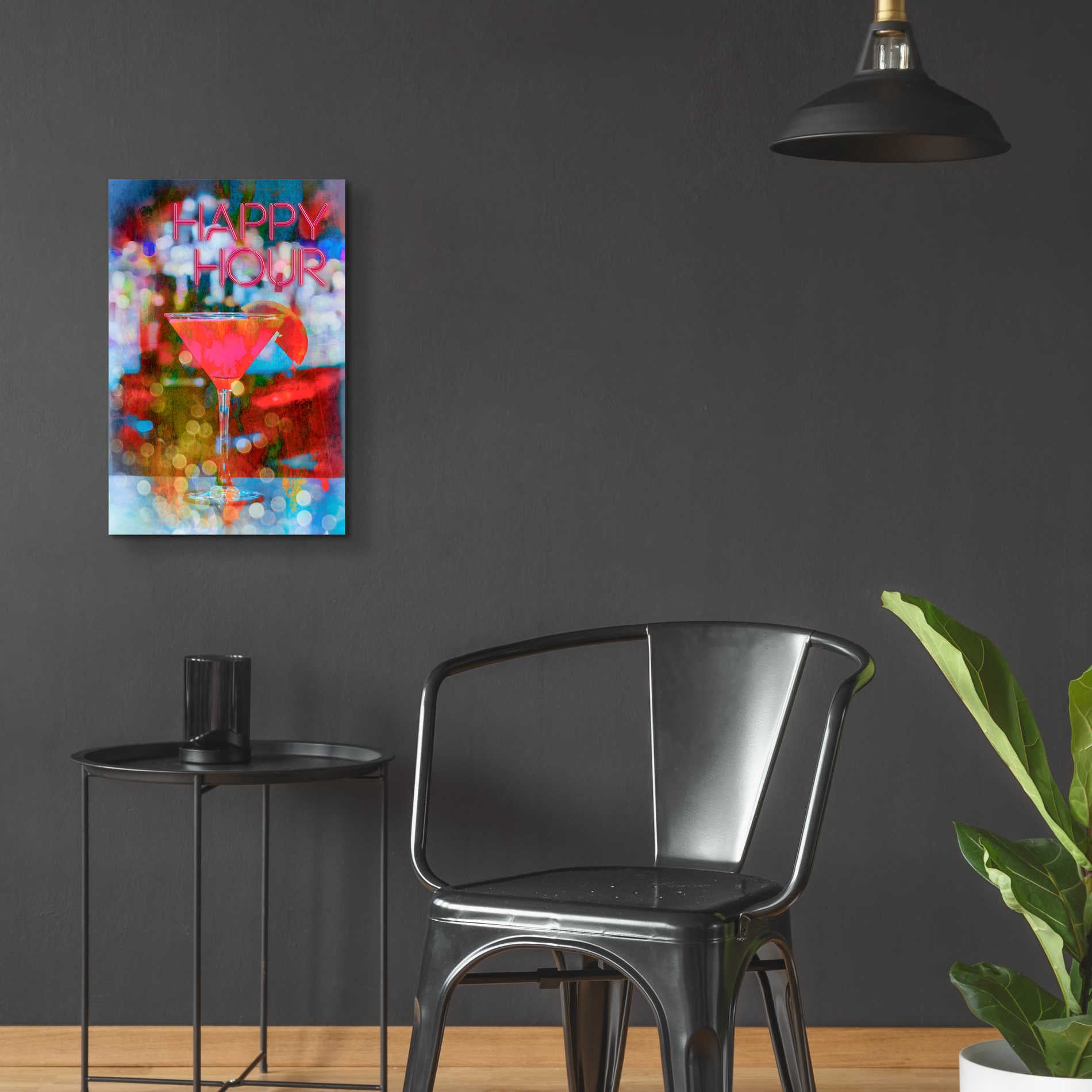 Epic Art 'Happy Hour' by Andrea Haase Acrylic Glass Wall Art,16x24