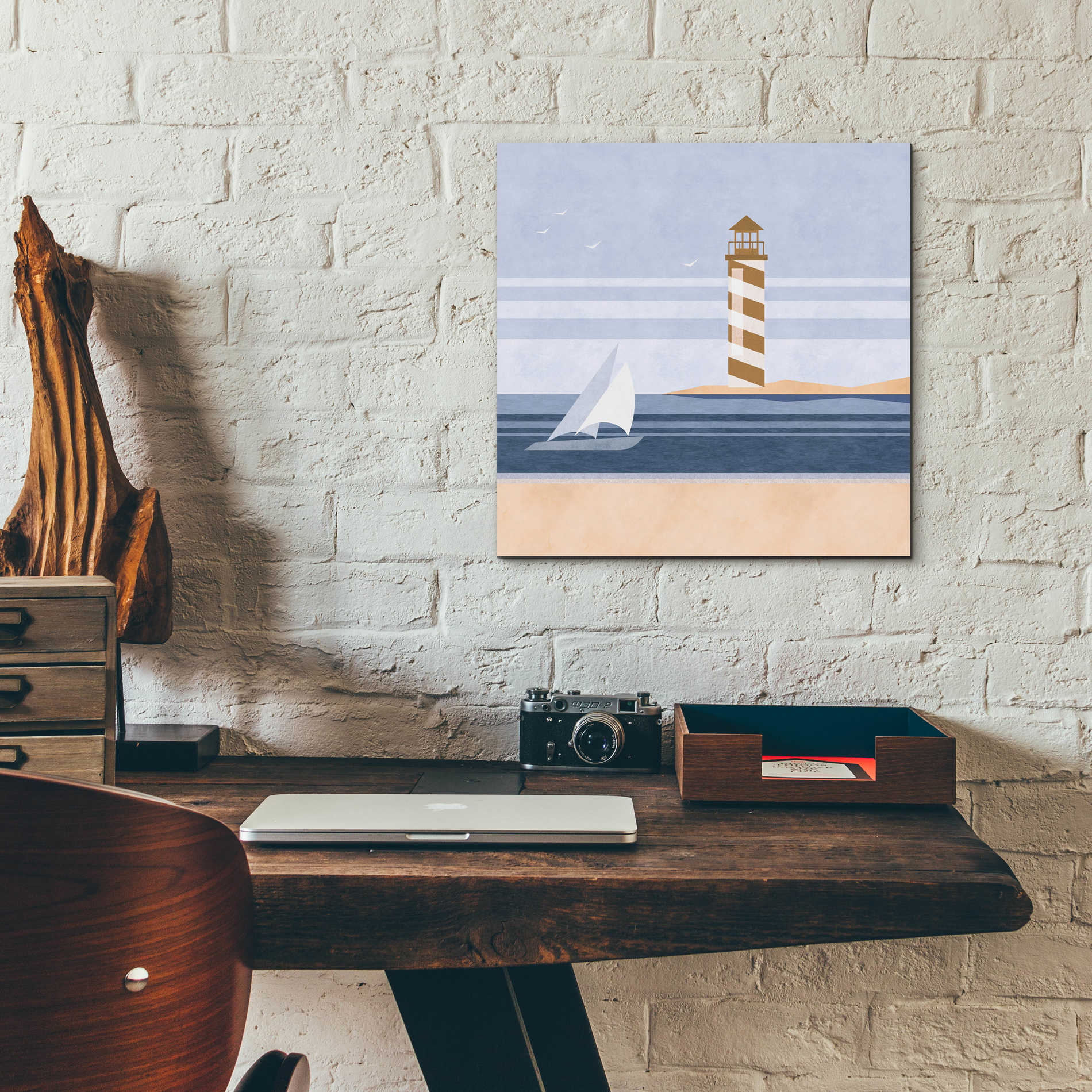 Epic Art 'cape Cod Lighthouse' by Andrea Haase Acrylic Glass Wall Art,12x12