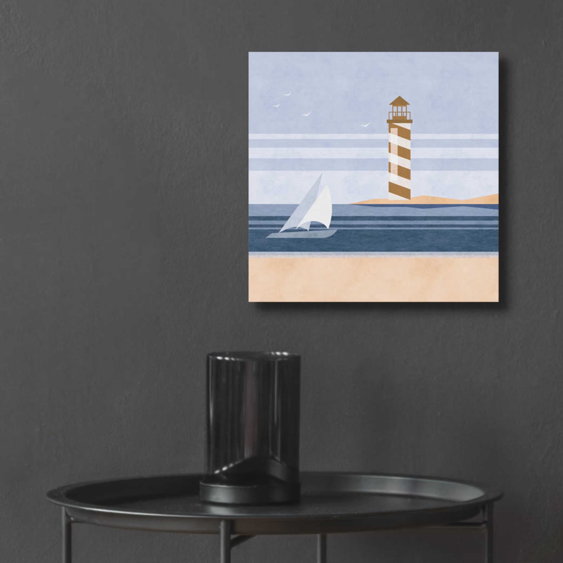 Epic Art 'cape Cod Lighthouse' by Andrea Haase Acrylic Glass Wall Art,12x12