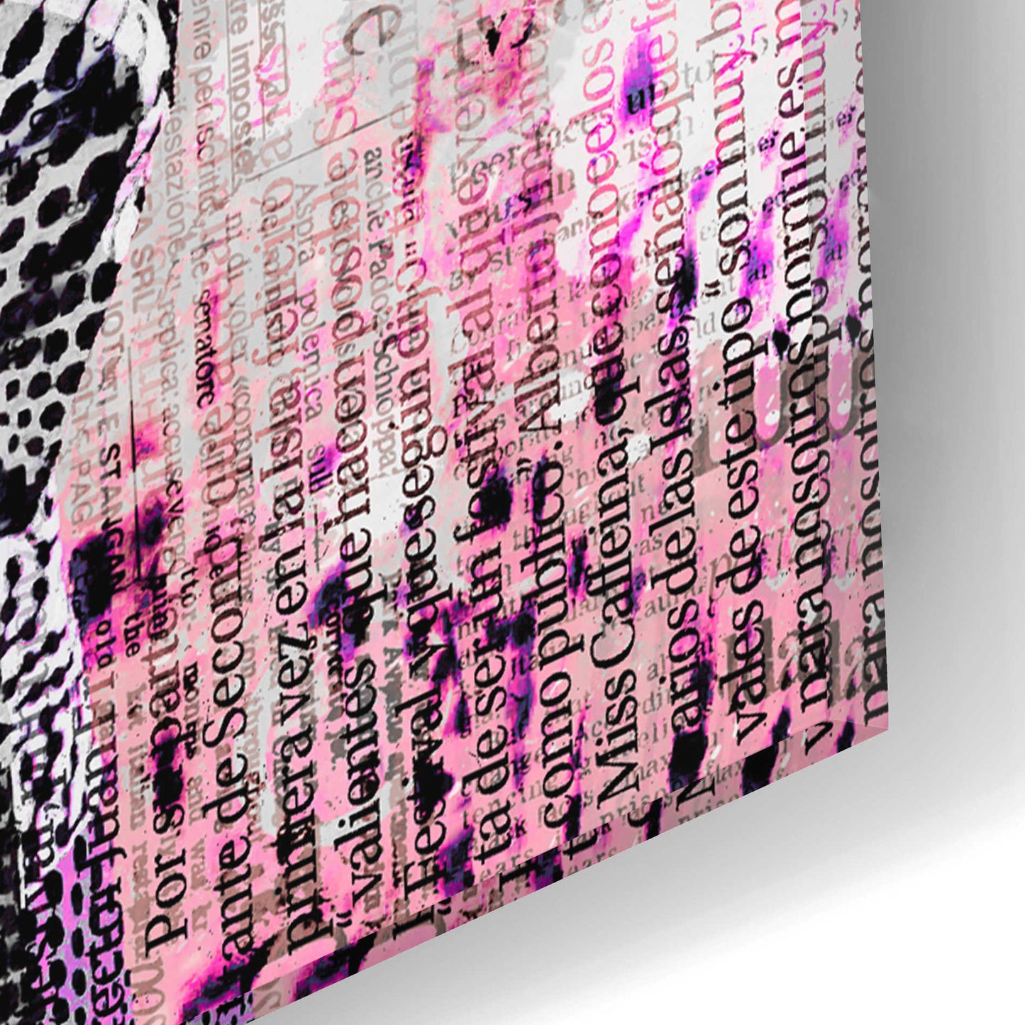 Epic Art 'Los Angeles City Girl Pink' by Andrea Haase Acrylic Glass Wall Art,12x16