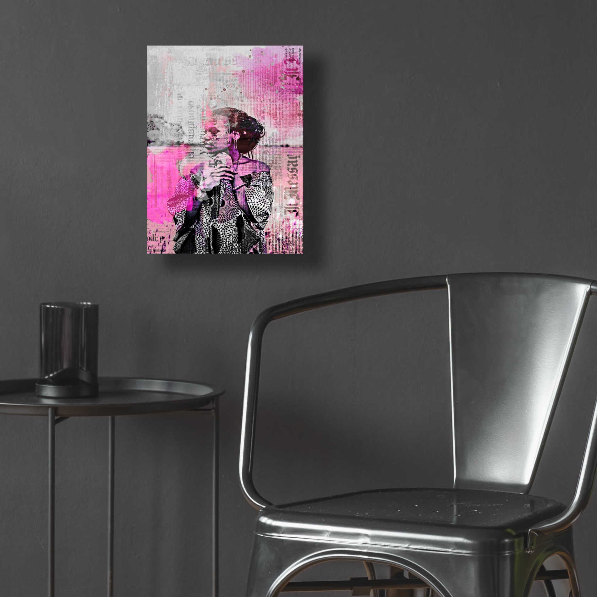 Epic Art 'Los Angeles City Girl Pink' by Andrea Haase Acrylic Glass Wall Art,12x16