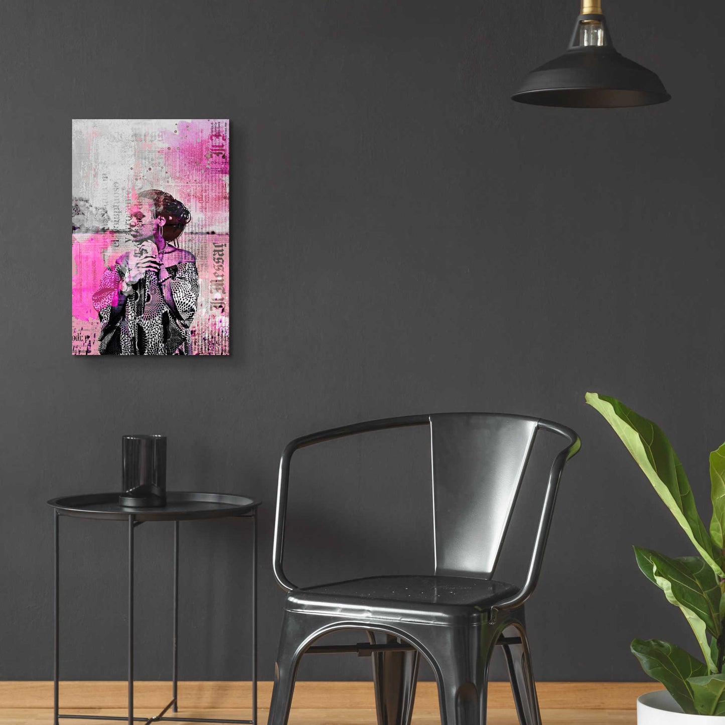 Epic Art 'Los Angeles City Girl Pink' by Andrea Haase Acrylic Glass Wall Art,16x24