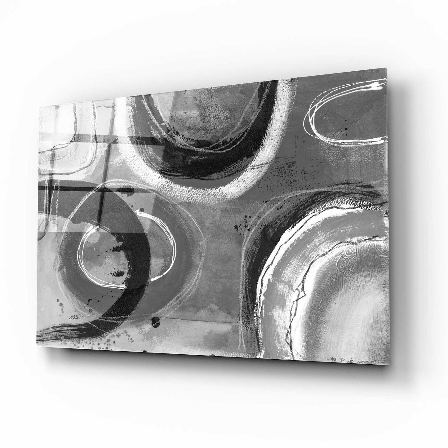 Epic Art 'Inner Circle' by Andrea Haase Acrylic Glass Wall Art,16x12