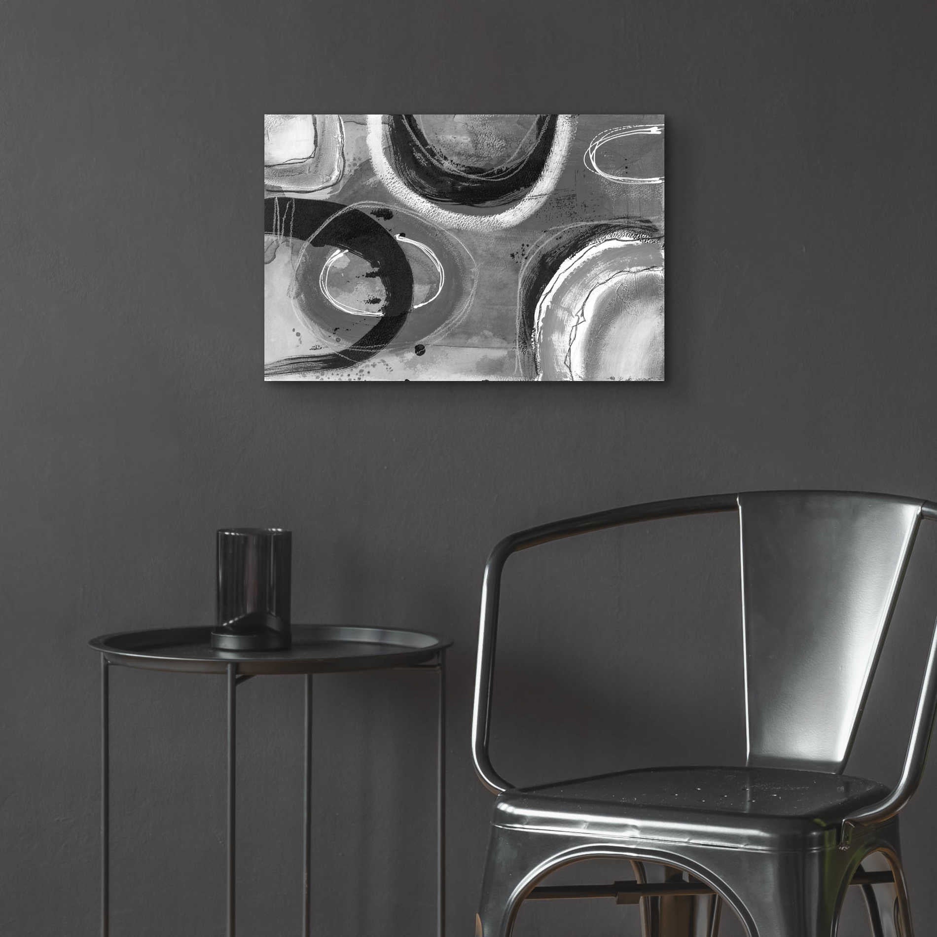 Epic Art 'Inner Circle' by Andrea Haase Acrylic Glass Wall Art,24x16