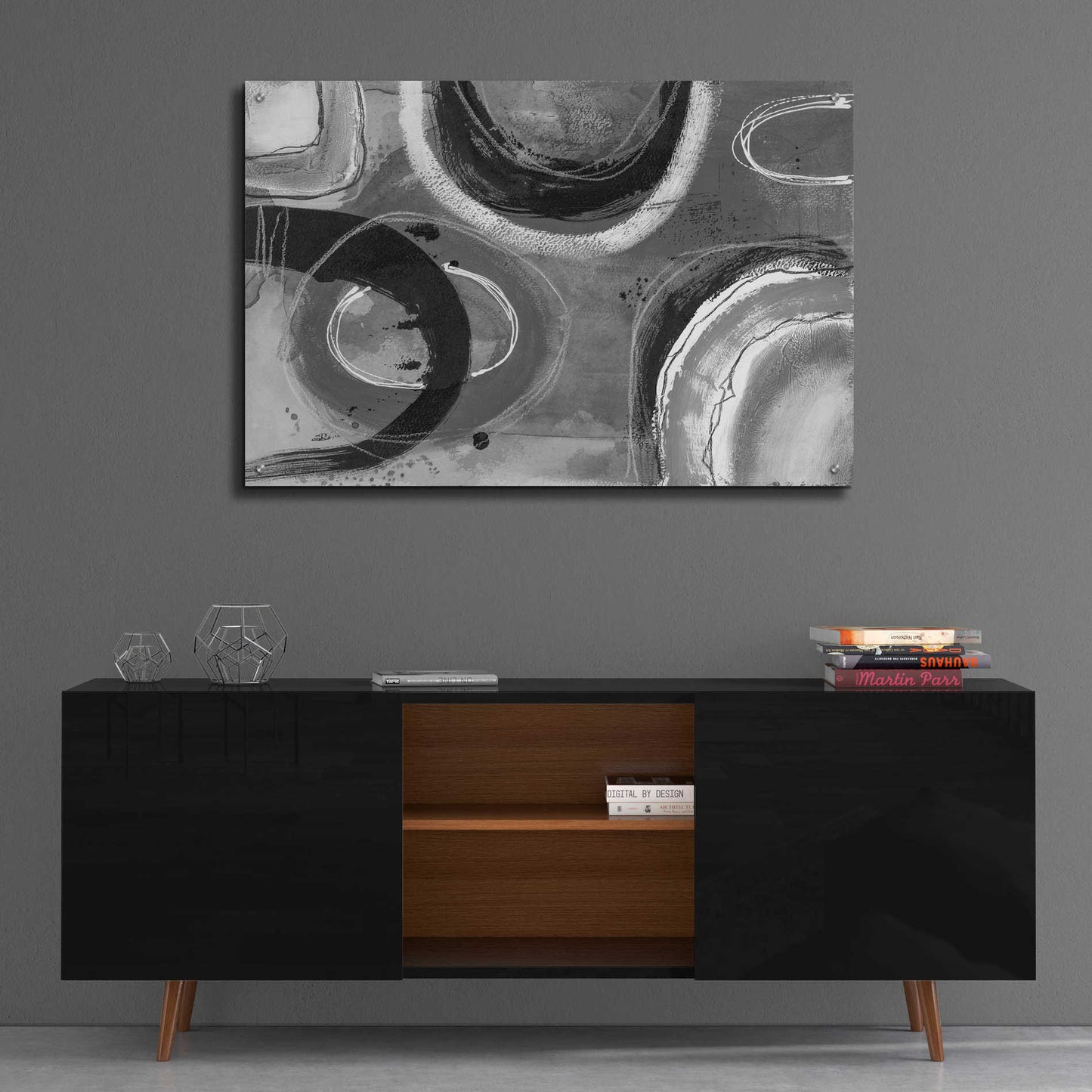 Epic Art 'Inner Circle' by Andrea Haase Acrylic Glass Wall Art,36x24