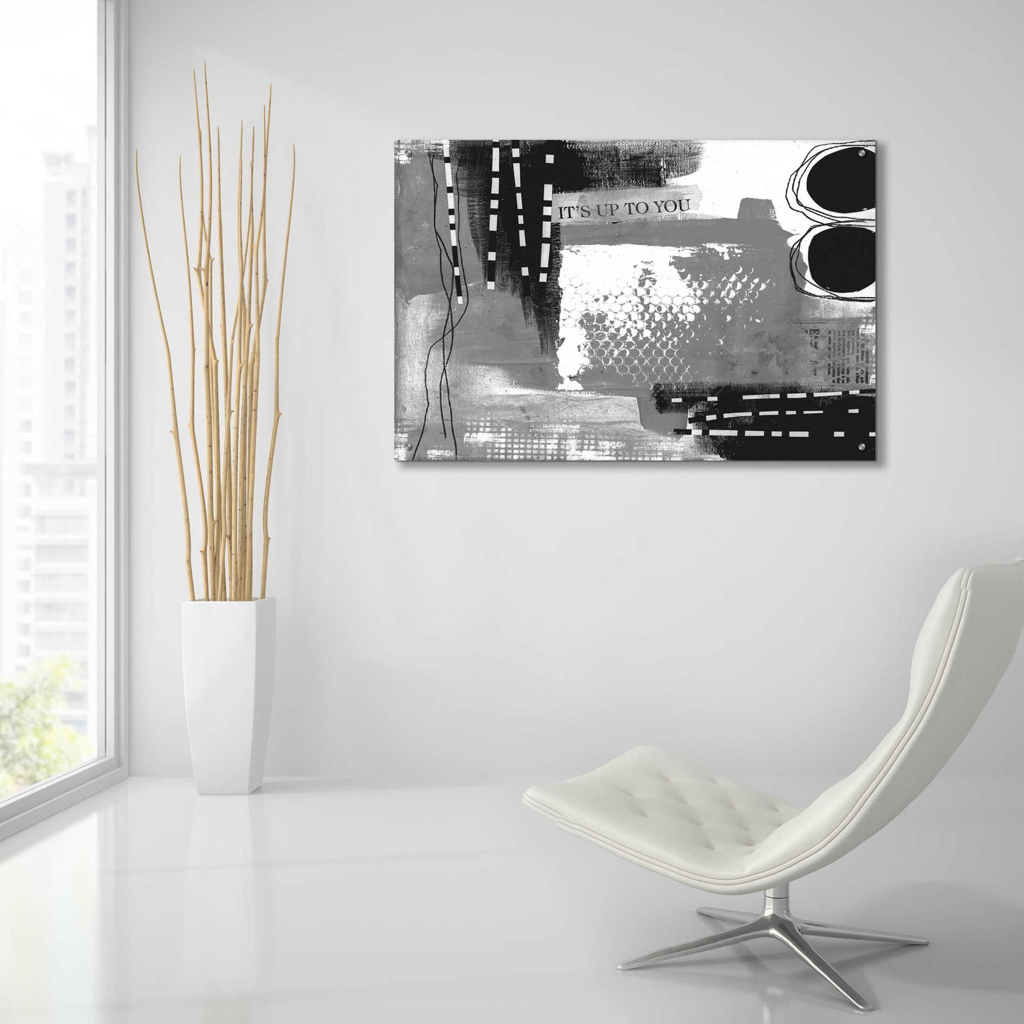 Epic Art 'Up To You' by Andrea Haase Acrylic Glass Wall Art,36x24