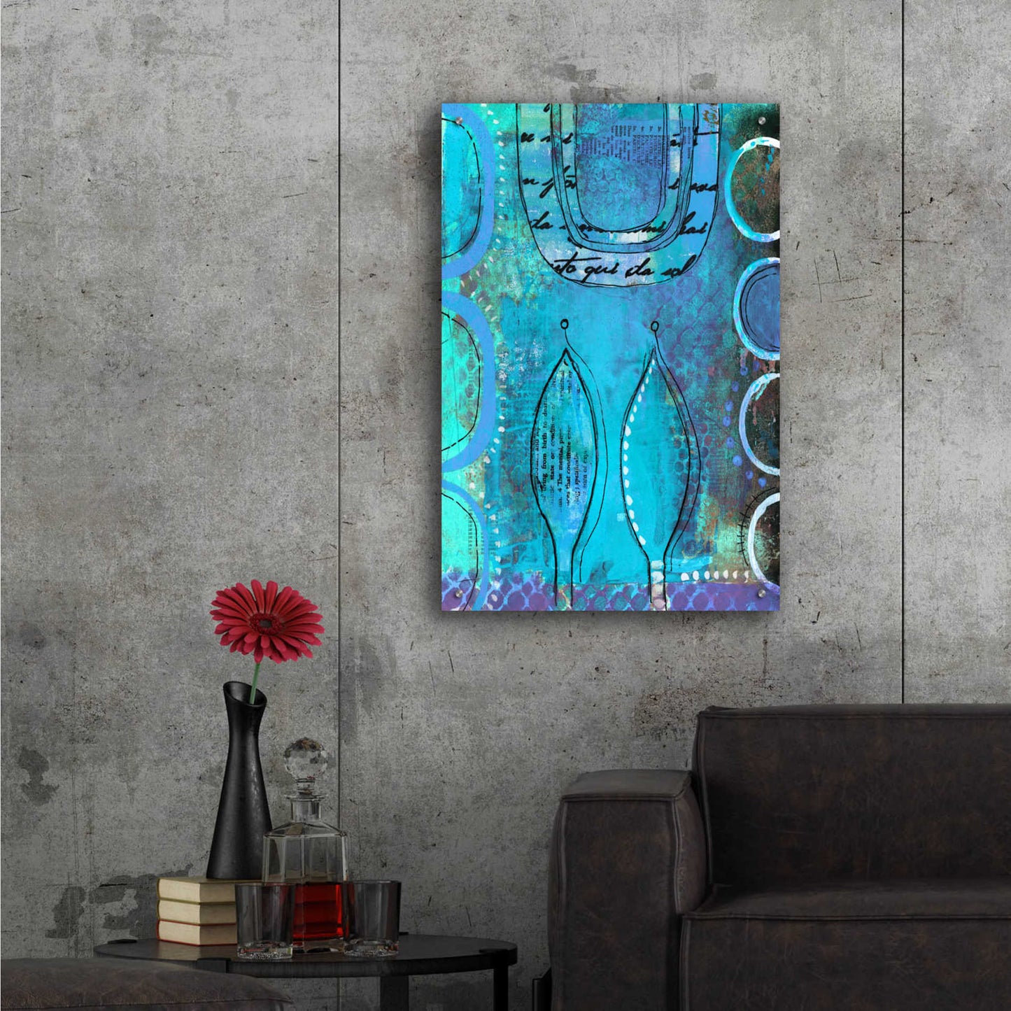 Epic Art 'Oriental Fairy Tale' by Andrea Haase Acrylic Glass Wall Art,24x36