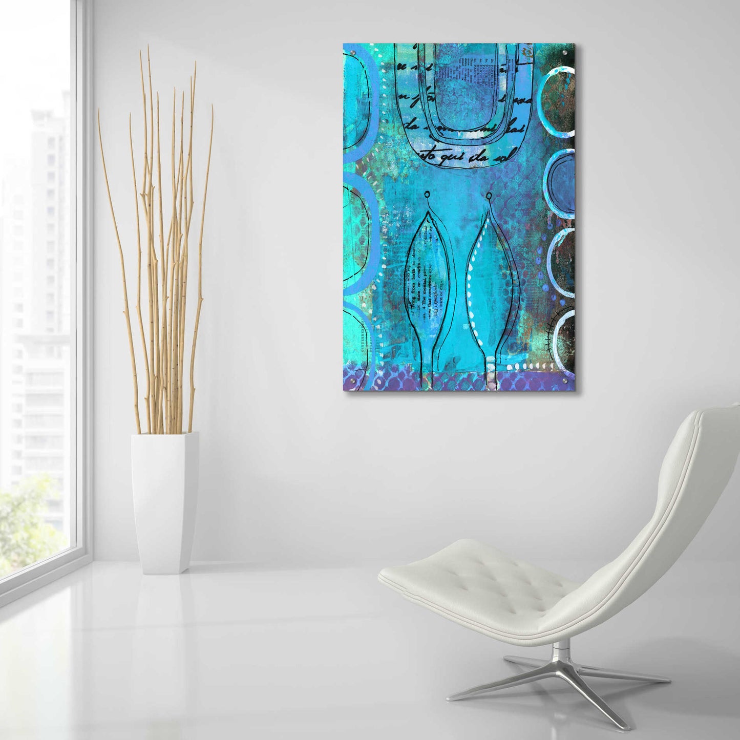 Epic Art 'Oriental Fairy Tale' by Andrea Haase Acrylic Glass Wall Art,24x36