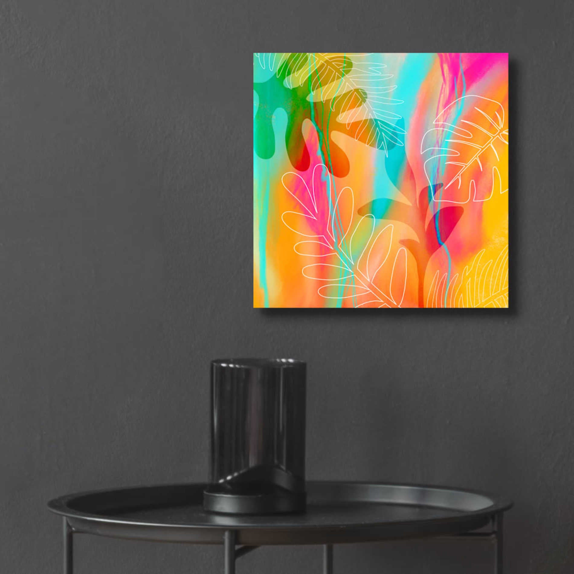 Epic Art 'Tropical Journey' by Andrea Haase Acrylic Glass Wall Art,12x12