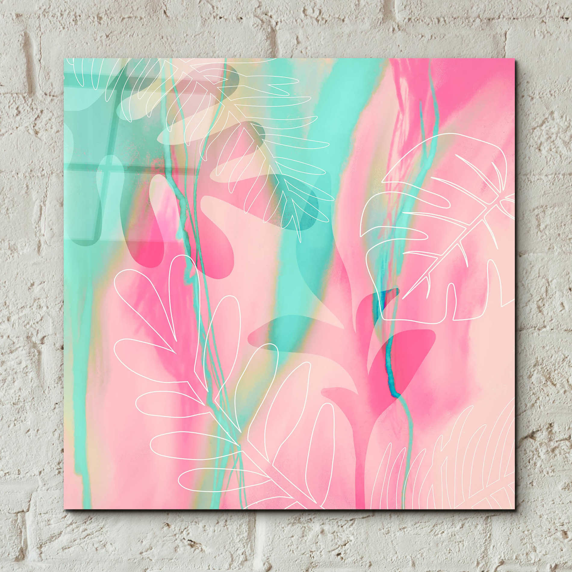 Epic Art 'Tropical Dream' by Andrea Haase Acrylic Glass Wall Art,12x12