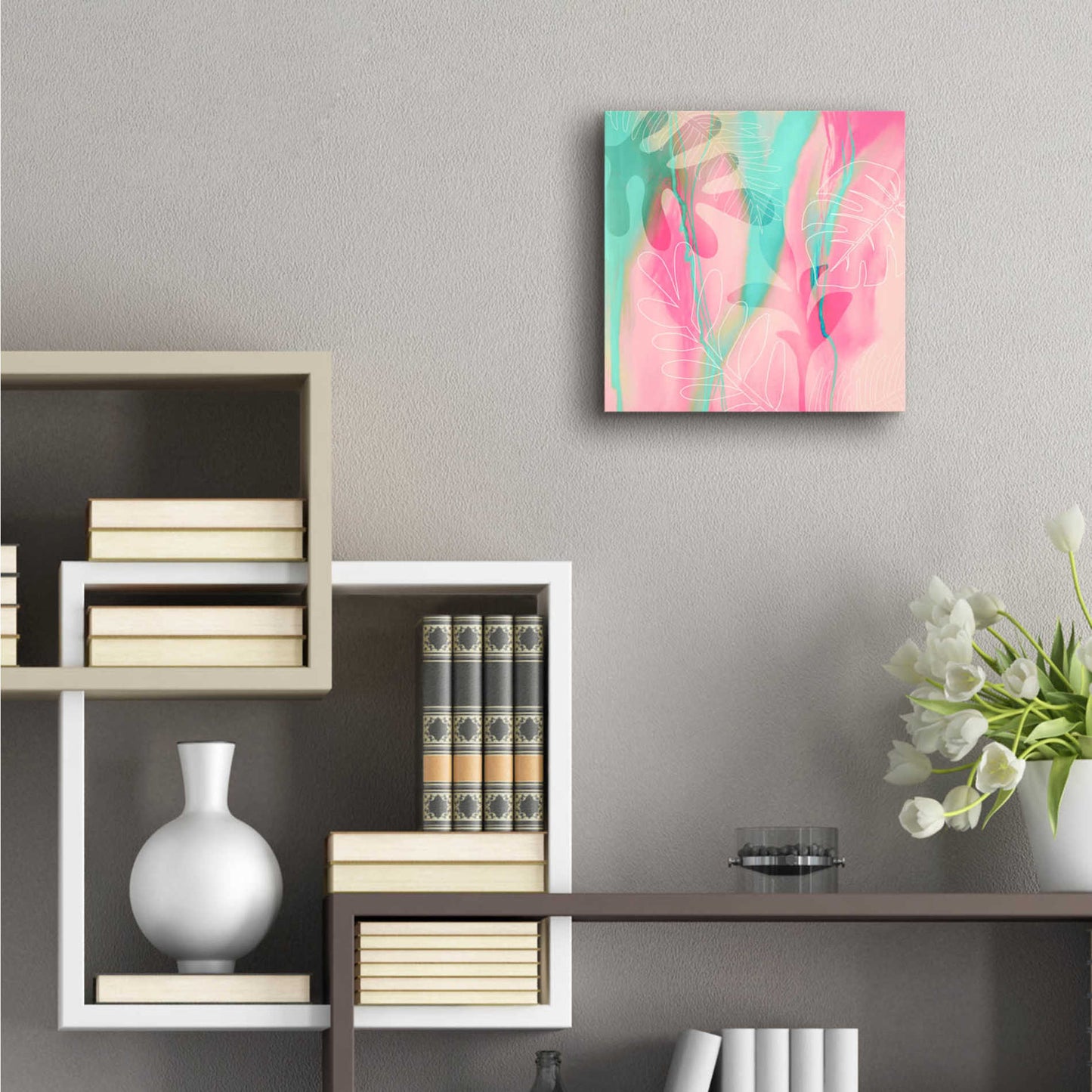 Epic Art 'Tropical Dream' by Andrea Haase Acrylic Glass Wall Art,12x12