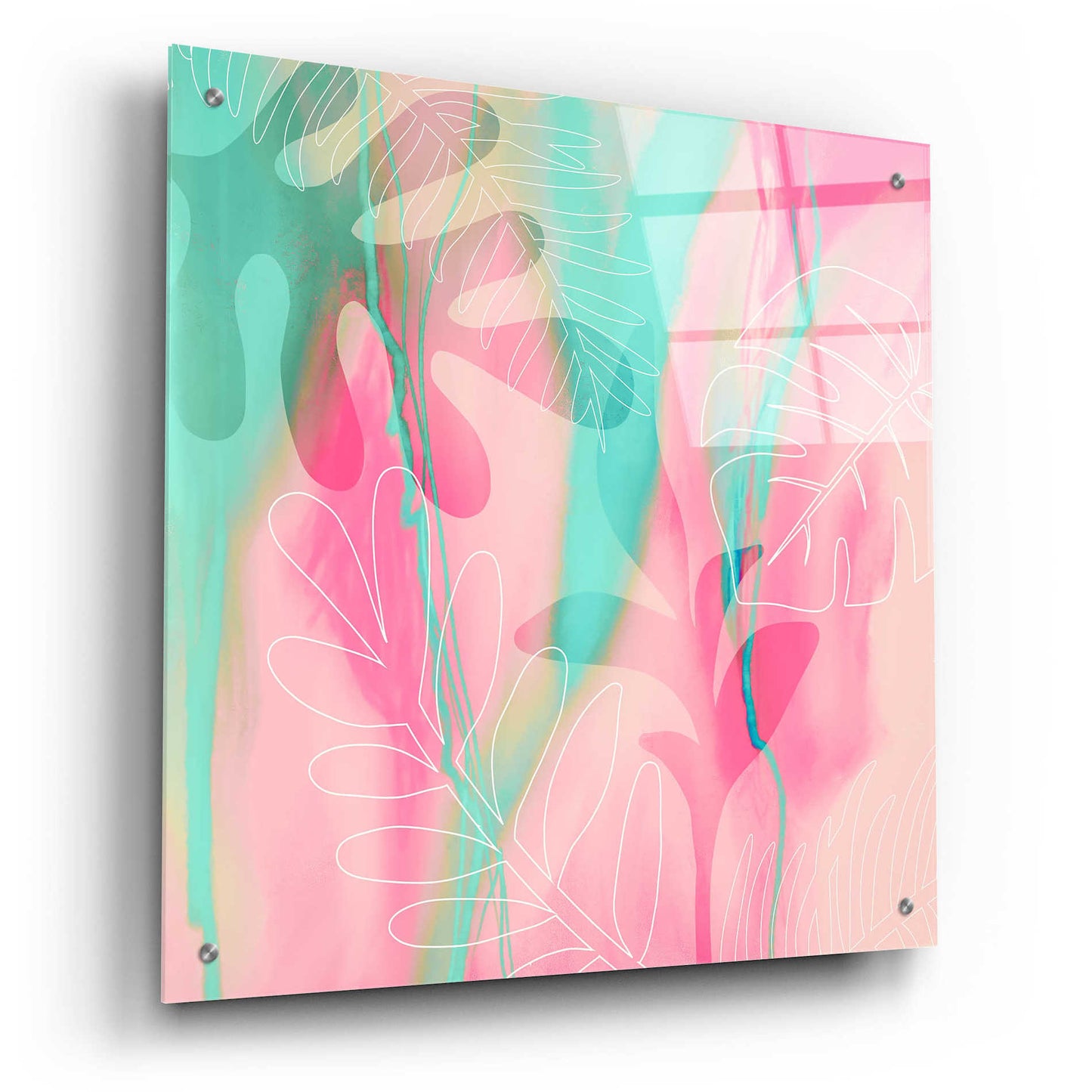 Epic Art 'Tropical Dream' by Andrea Haase Acrylic Glass Wall Art,24x24