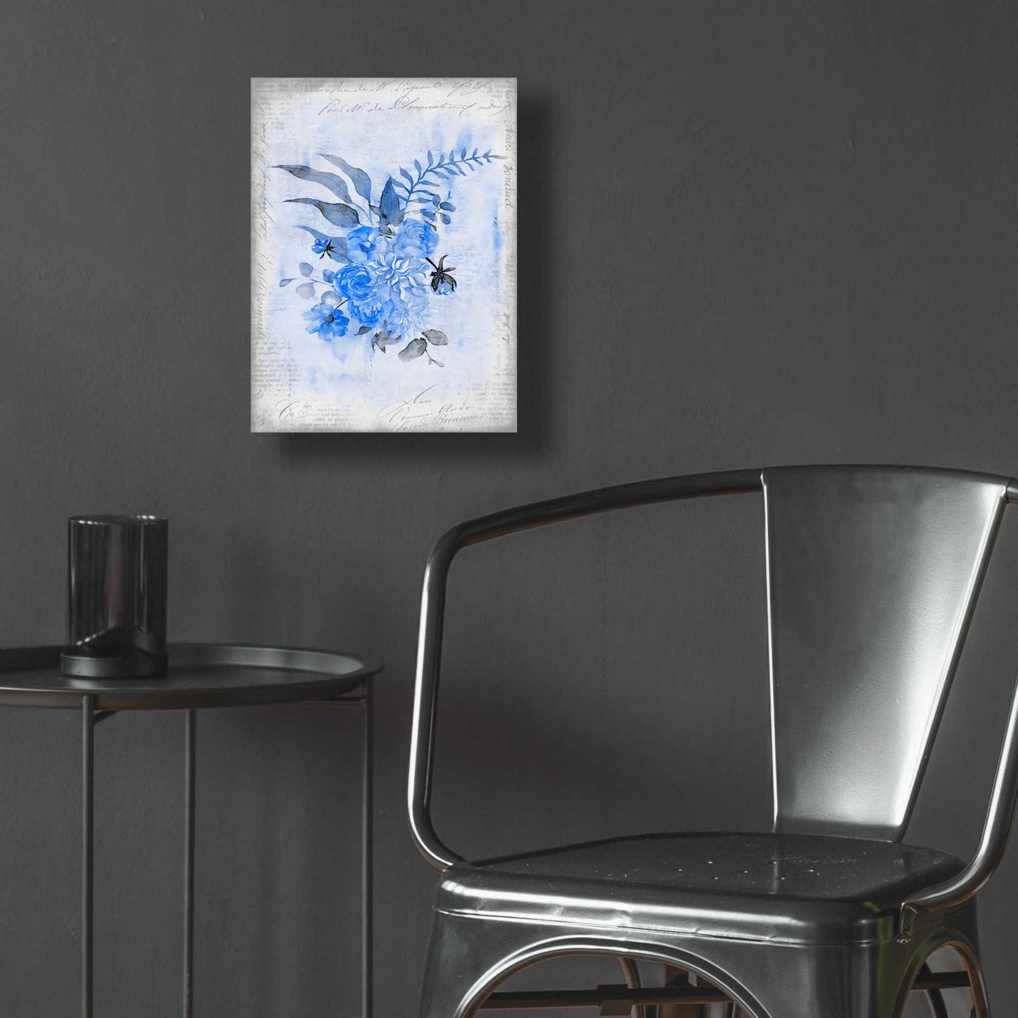 Epic Art 'Blue Spring' by Andrea Haase Acrylic Glass Wall Art,12x16