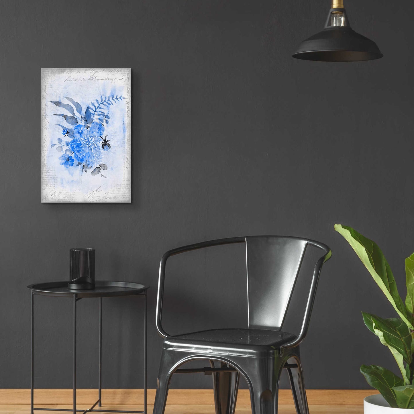 Epic Art 'Blue Spring' by Andrea Haase Acrylic Glass Wall Art,16x24