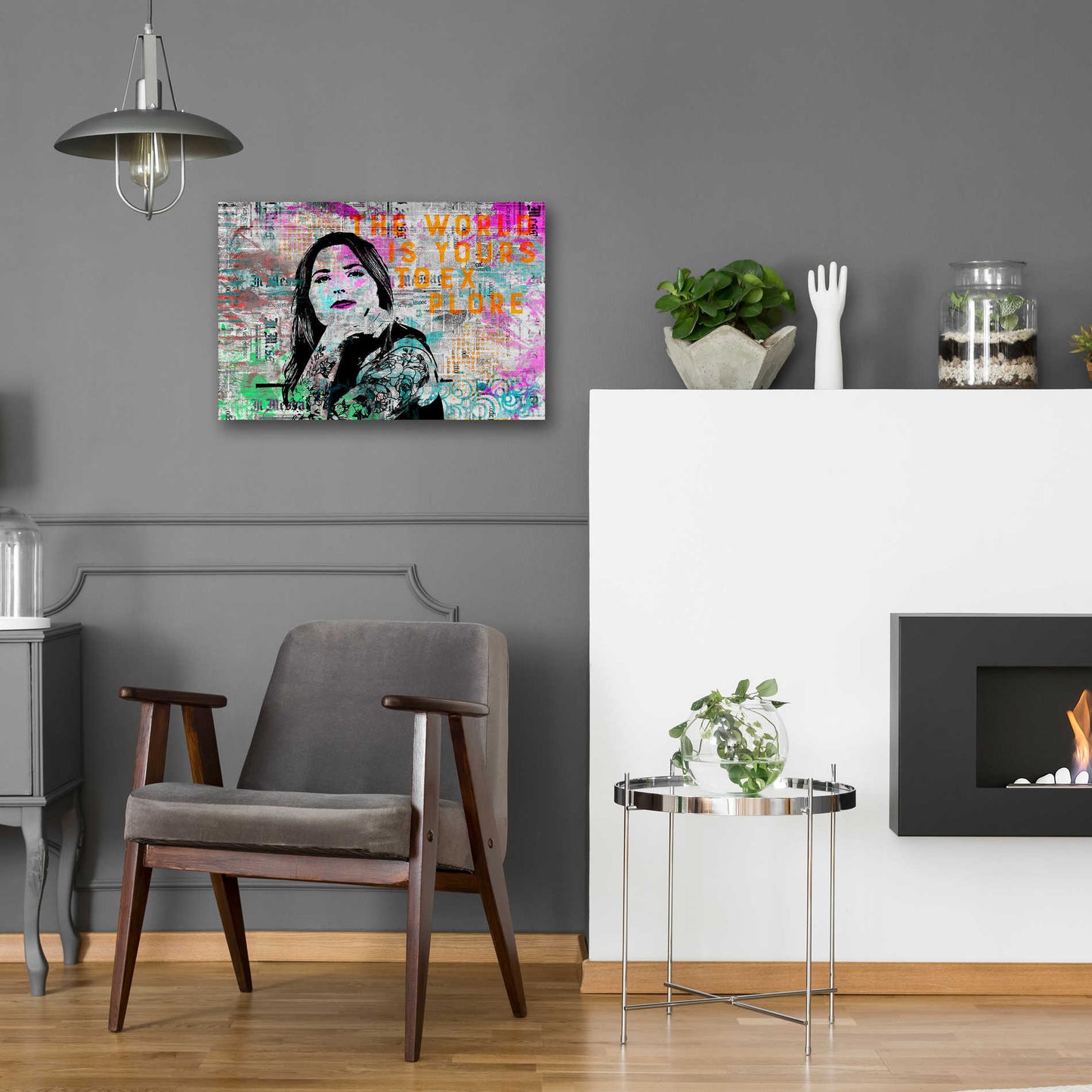 Epic Art 'Urban Living' by Andrea Haase Acrylic Glass Wall Art,24x16