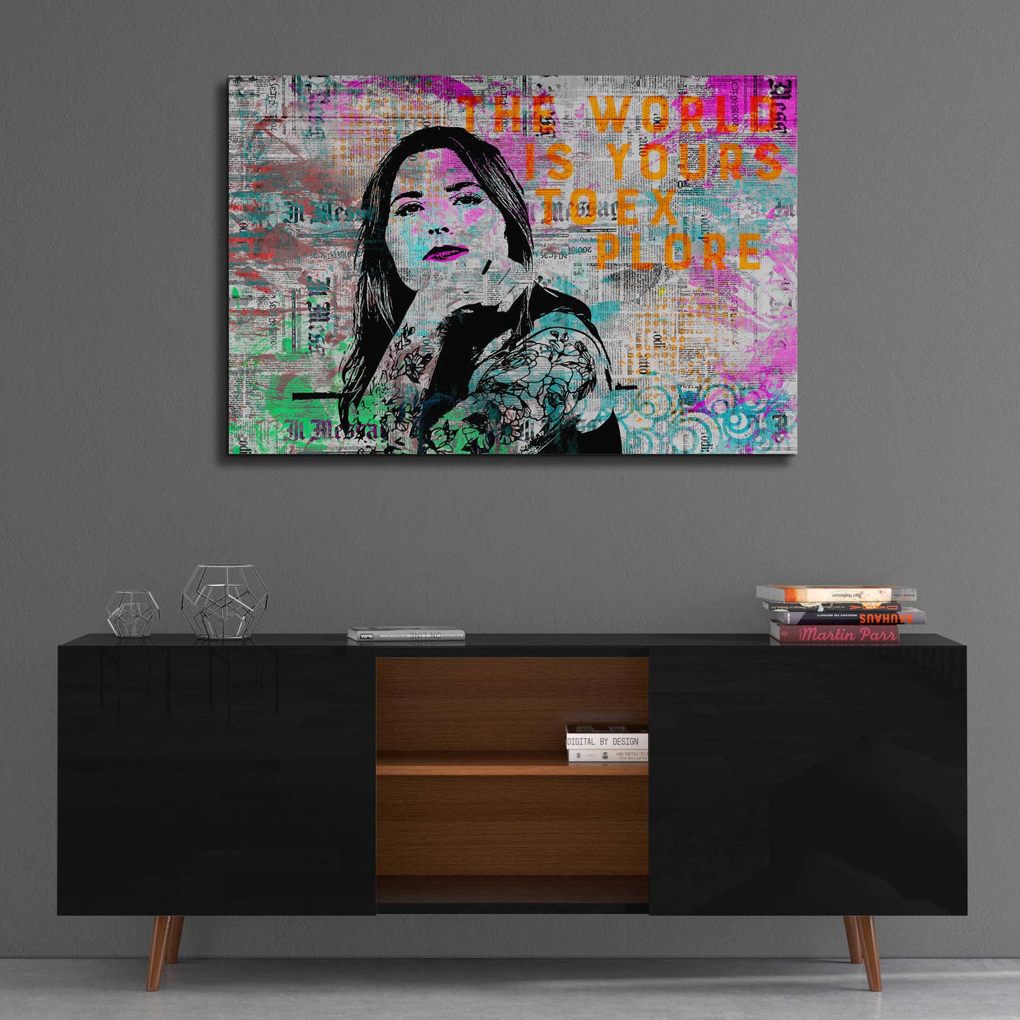 Epic Art 'Urban Living' by Andrea Haase Acrylic Glass Wall Art,36x24