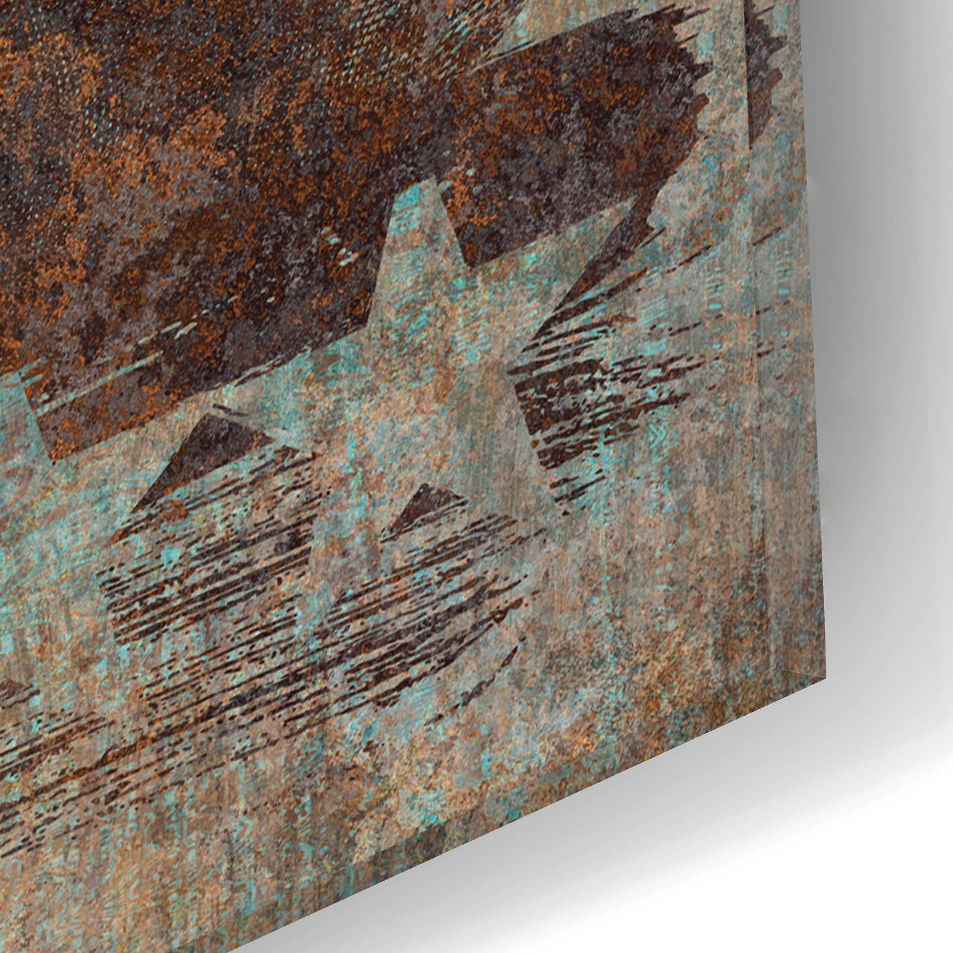 Epic Art 'Rusty Lady' by Andrea Haase Acrylic Glass Wall Art,12x16