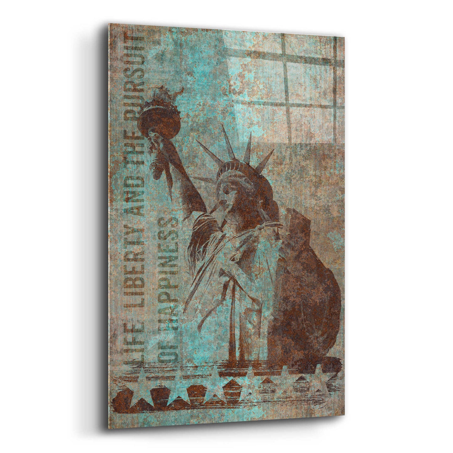 Epic Art 'Rusty Lady' by Andrea Haase Acrylic Glass Wall Art,16x24