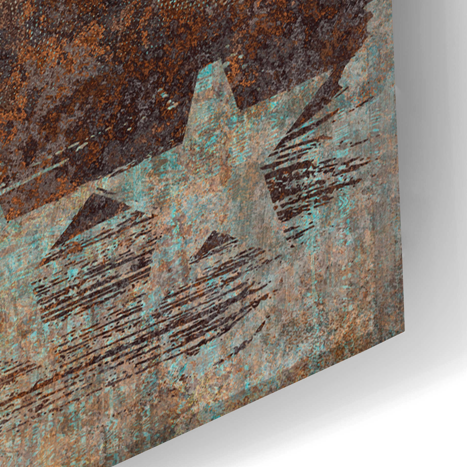 Epic Art 'Rusty Lady' by Andrea Haase Acrylic Glass Wall Art,16x24