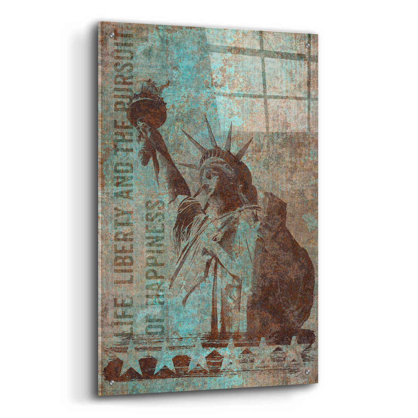 Epic Art 'Rusty Lady' by Andrea Haase Acrylic Glass Wall Art,24x36