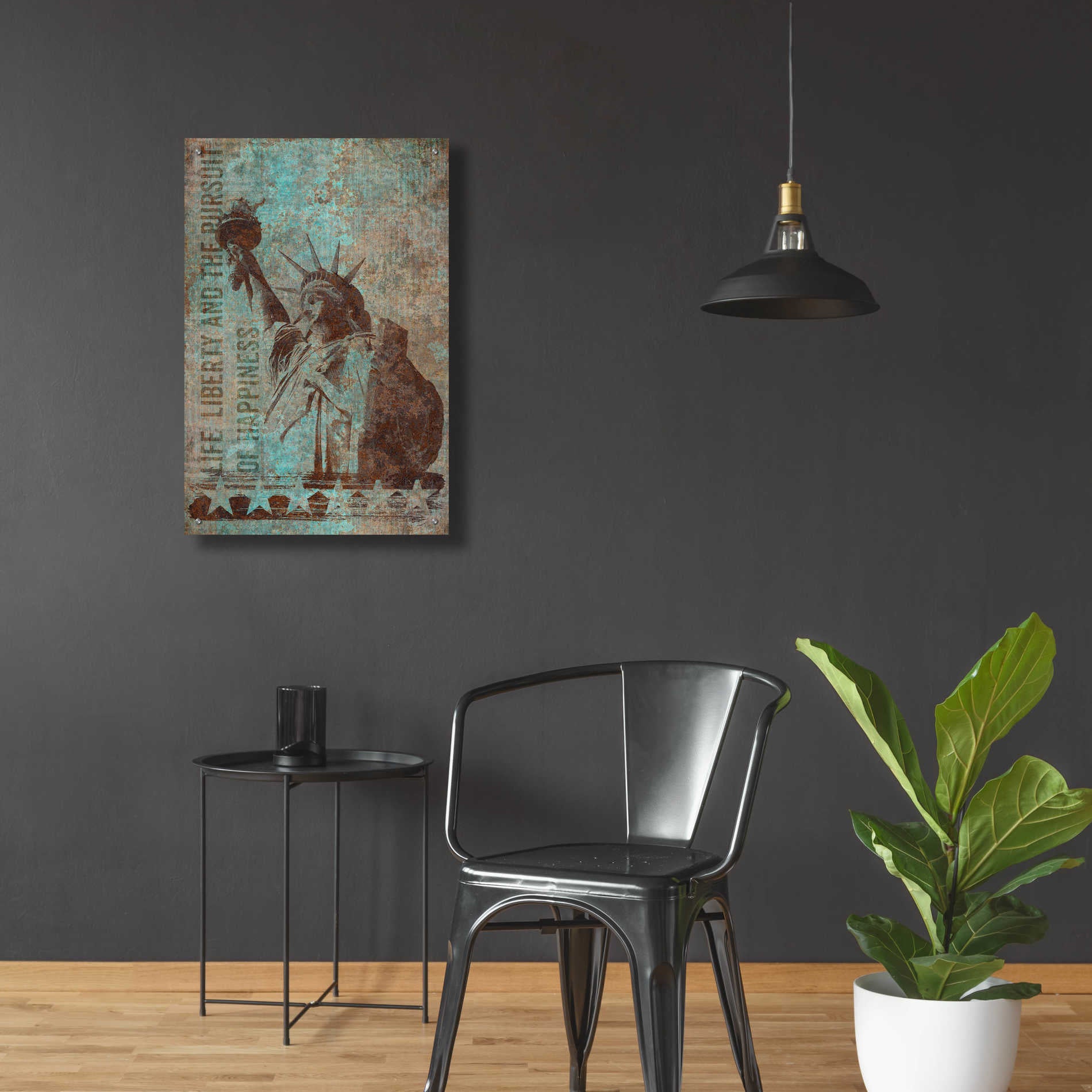 Epic Art 'Rusty Lady' by Andrea Haase Acrylic Glass Wall Art,24x36