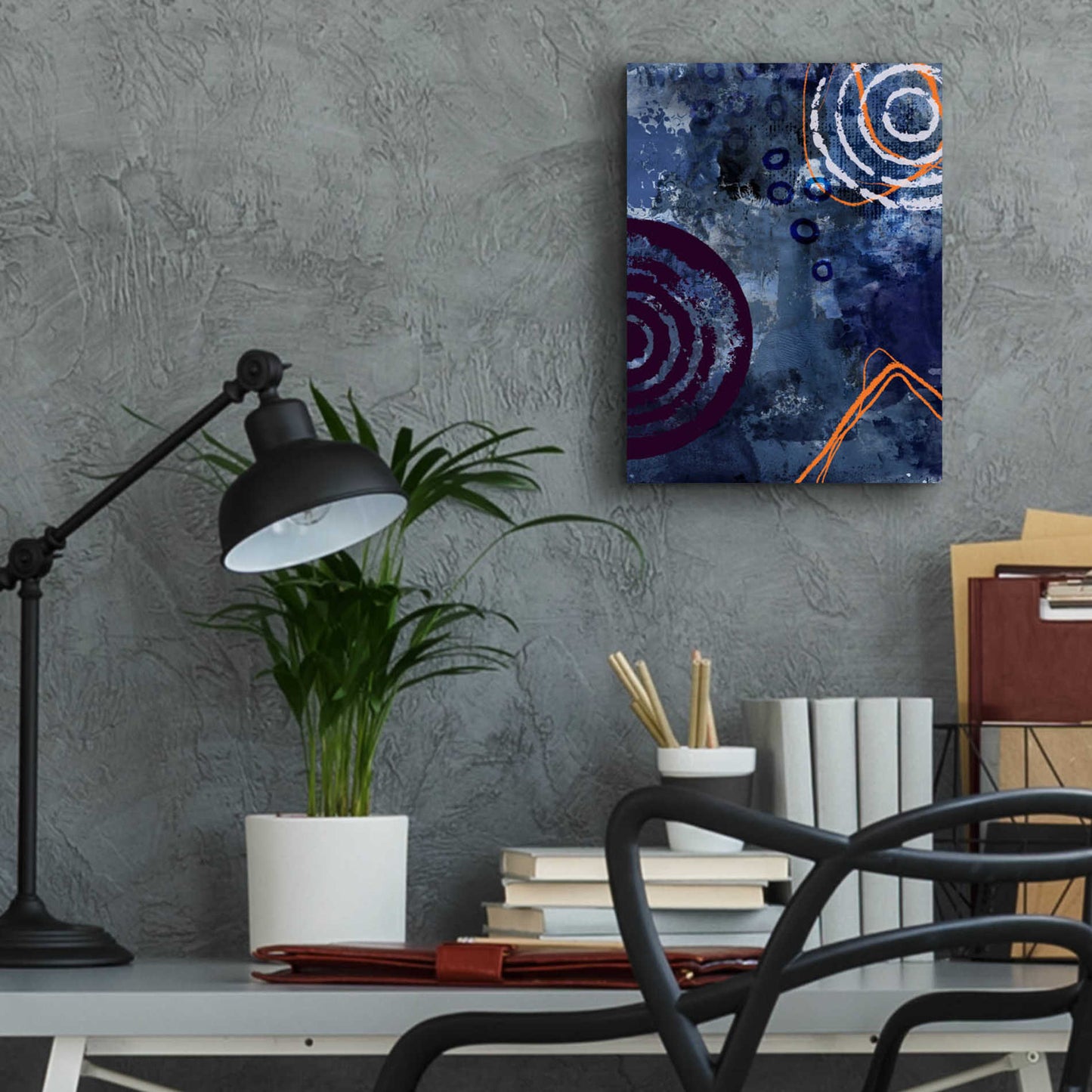 Epic Art 'Nightscape Rush' by Andrea Haase Acrylic Glass Wall Art,12x16