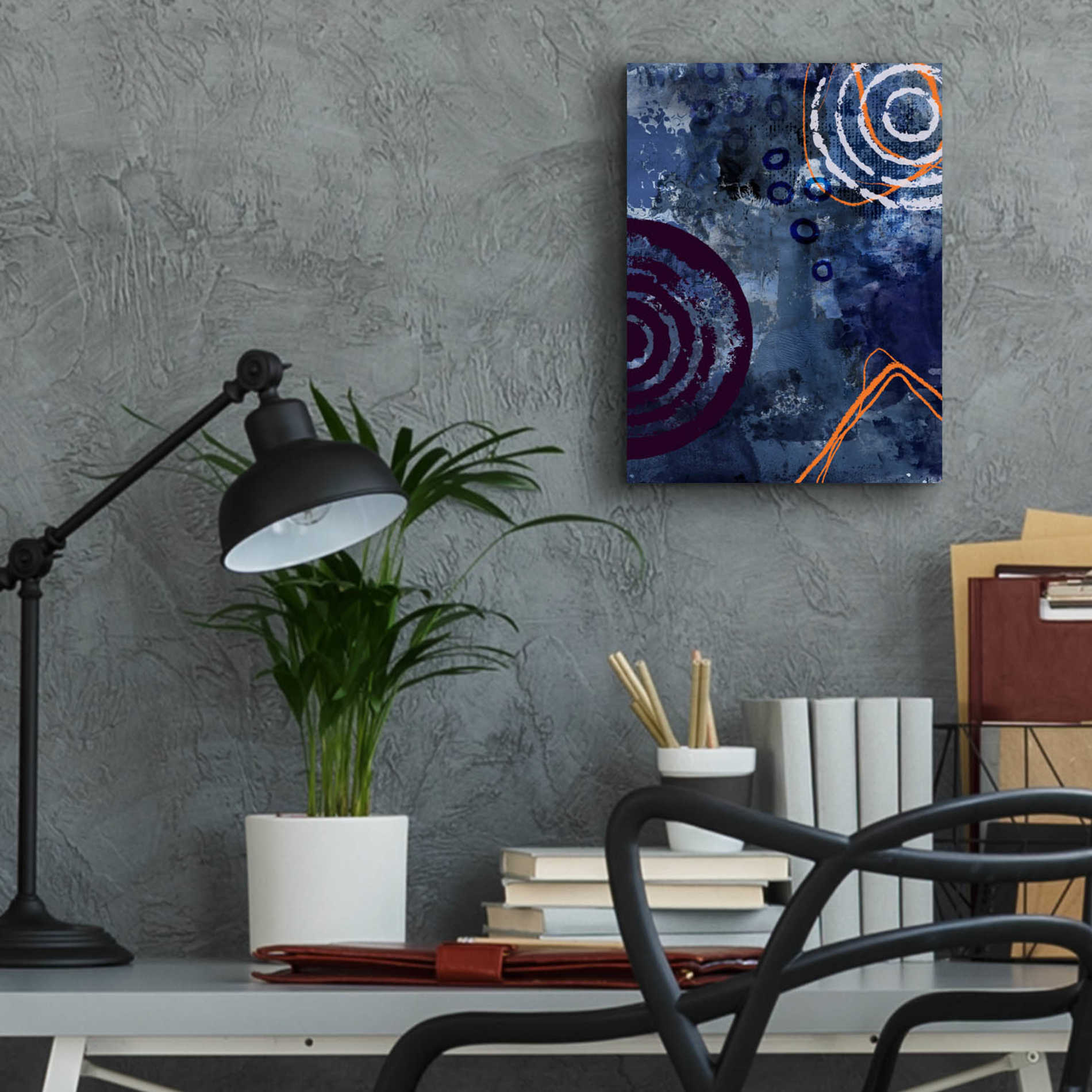 Epic Art 'Nightscape Rush' by Andrea Haase Acrylic Glass Wall Art,12x16