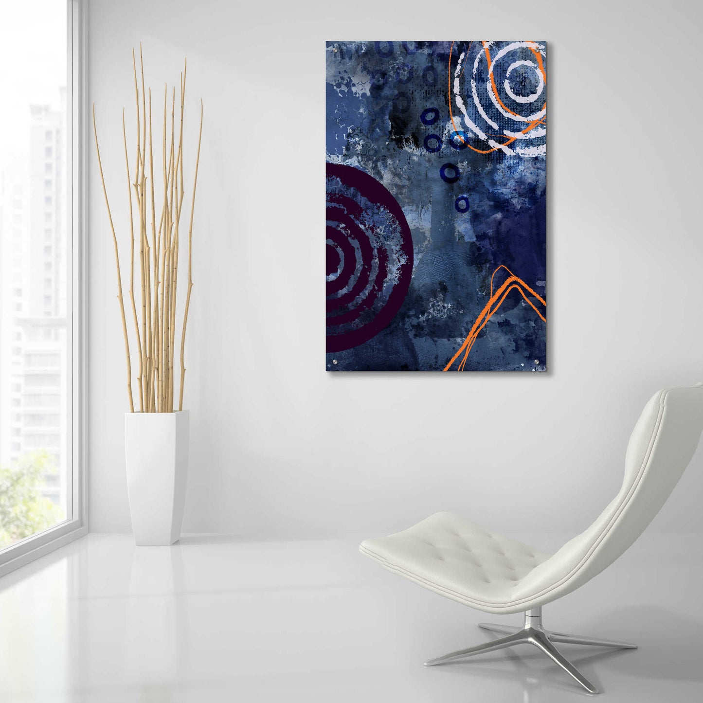 Epic Art 'Nightscape Rush' by Andrea Haase Acrylic Glass Wall Art,24x36