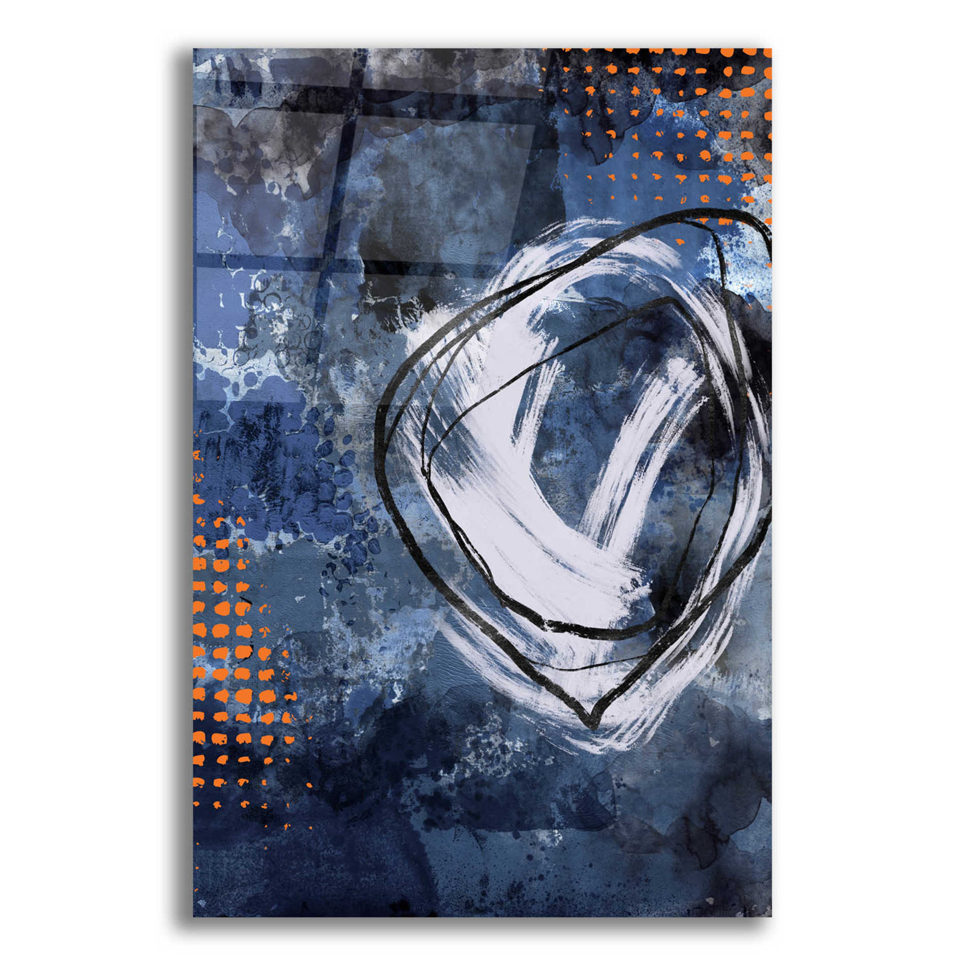 Epic Art 'Nightscape Exit' by Andrea Haase Acrylic Glass Wall Art,12x16